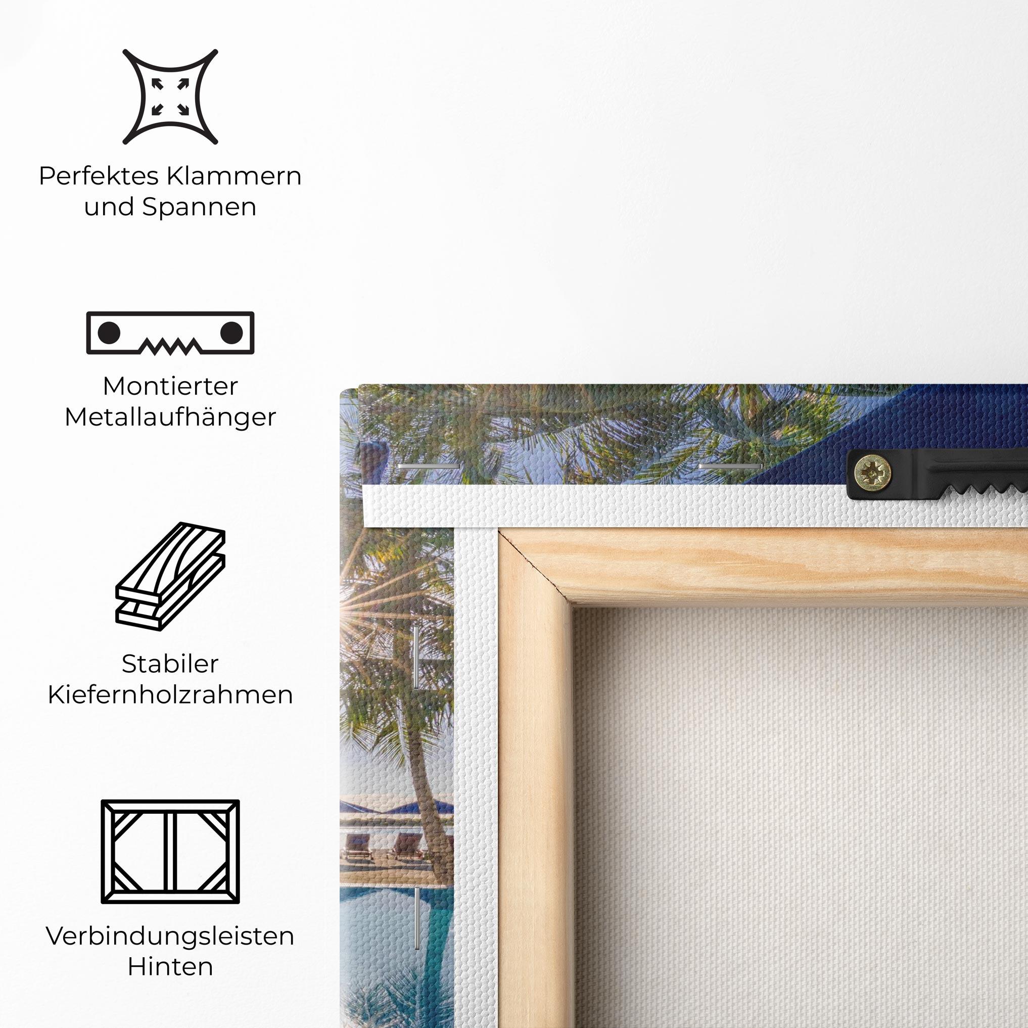 Leinwandbild Fantastic Summer Mood mockup 5