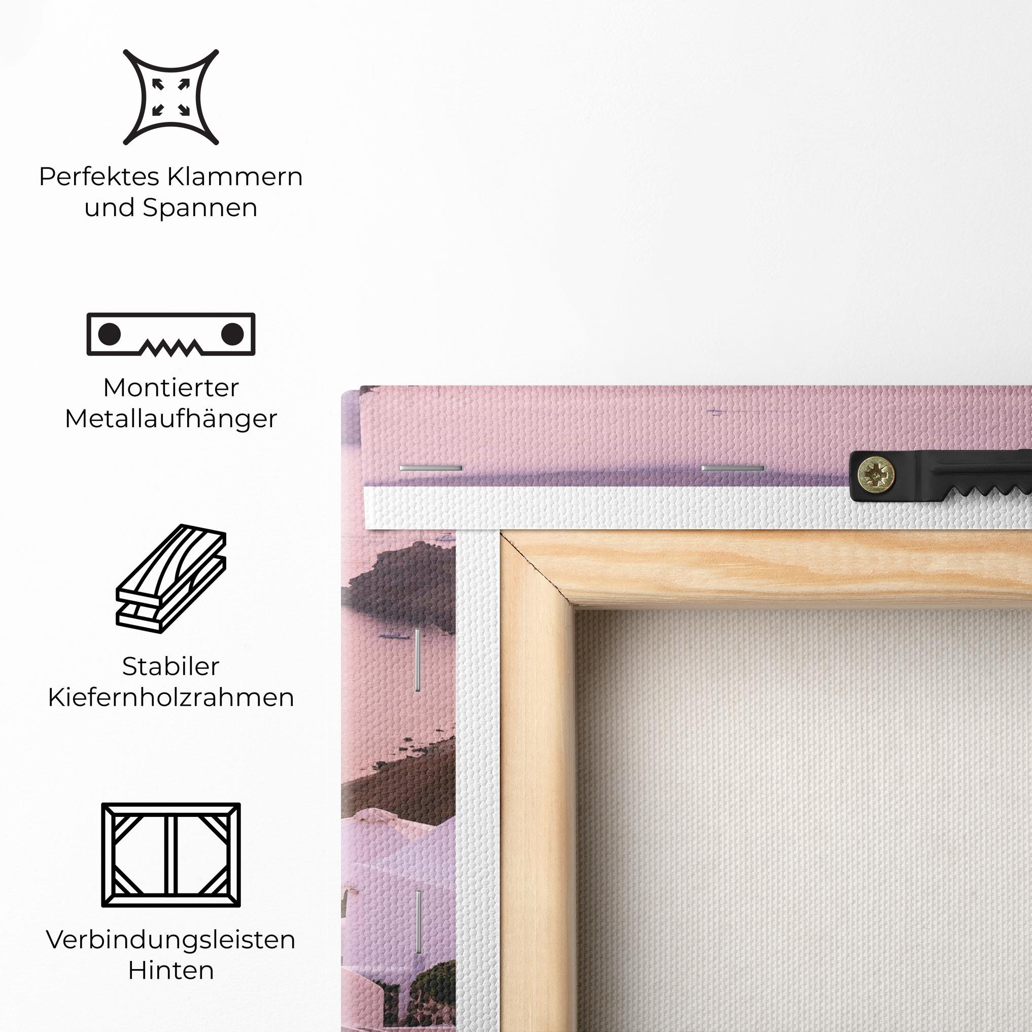 Leinwandbild Grece Strairs mockup 5