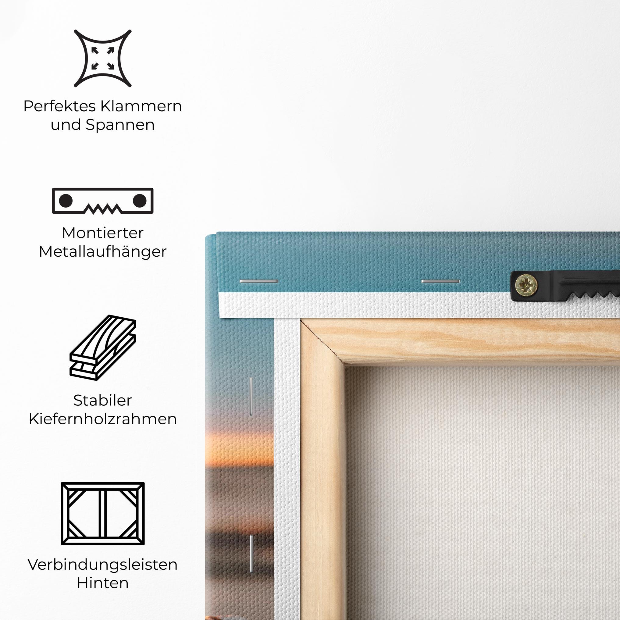 Leinwandbild Jar With Lights mockup 5