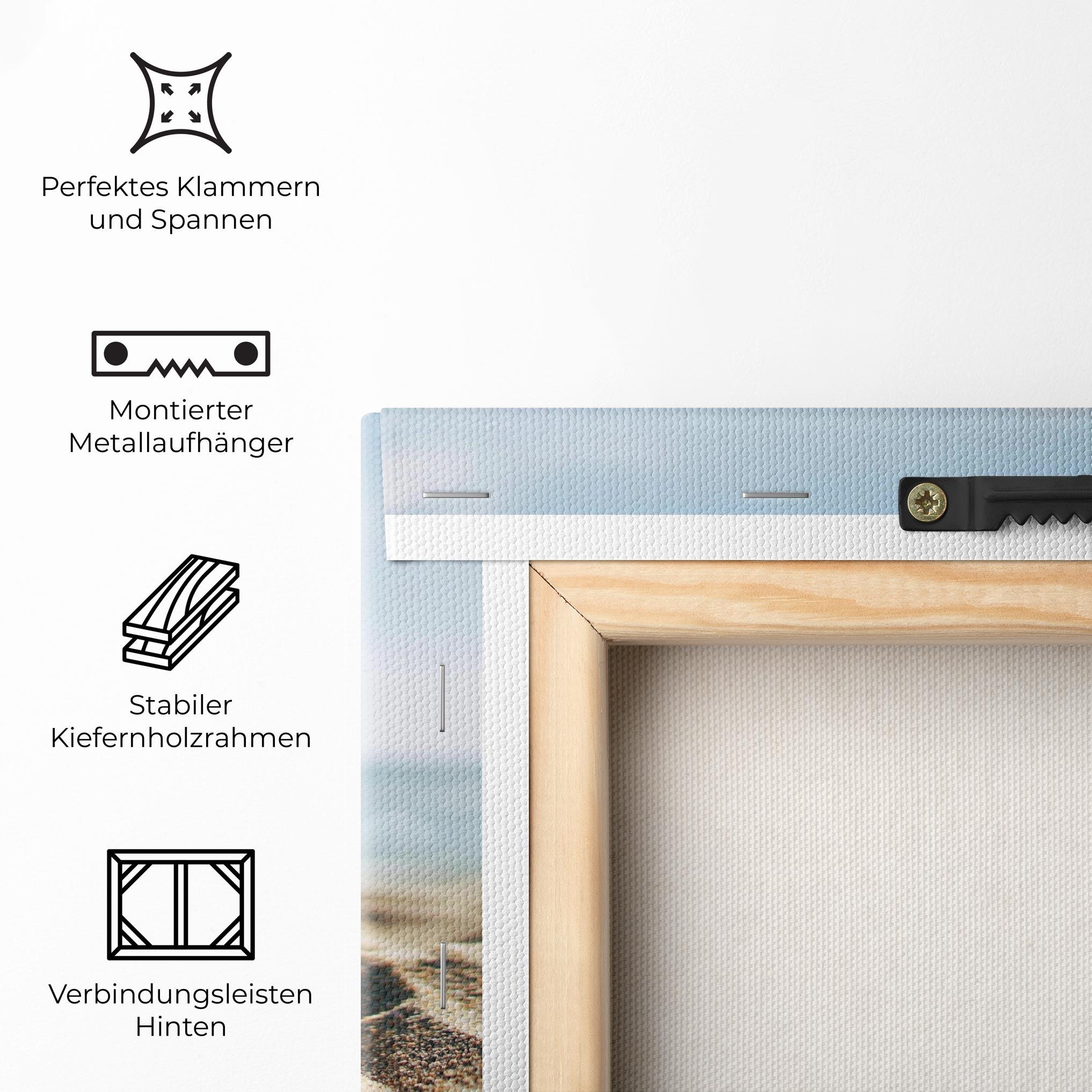 Leinwandbild Sand Glasses mockup 5