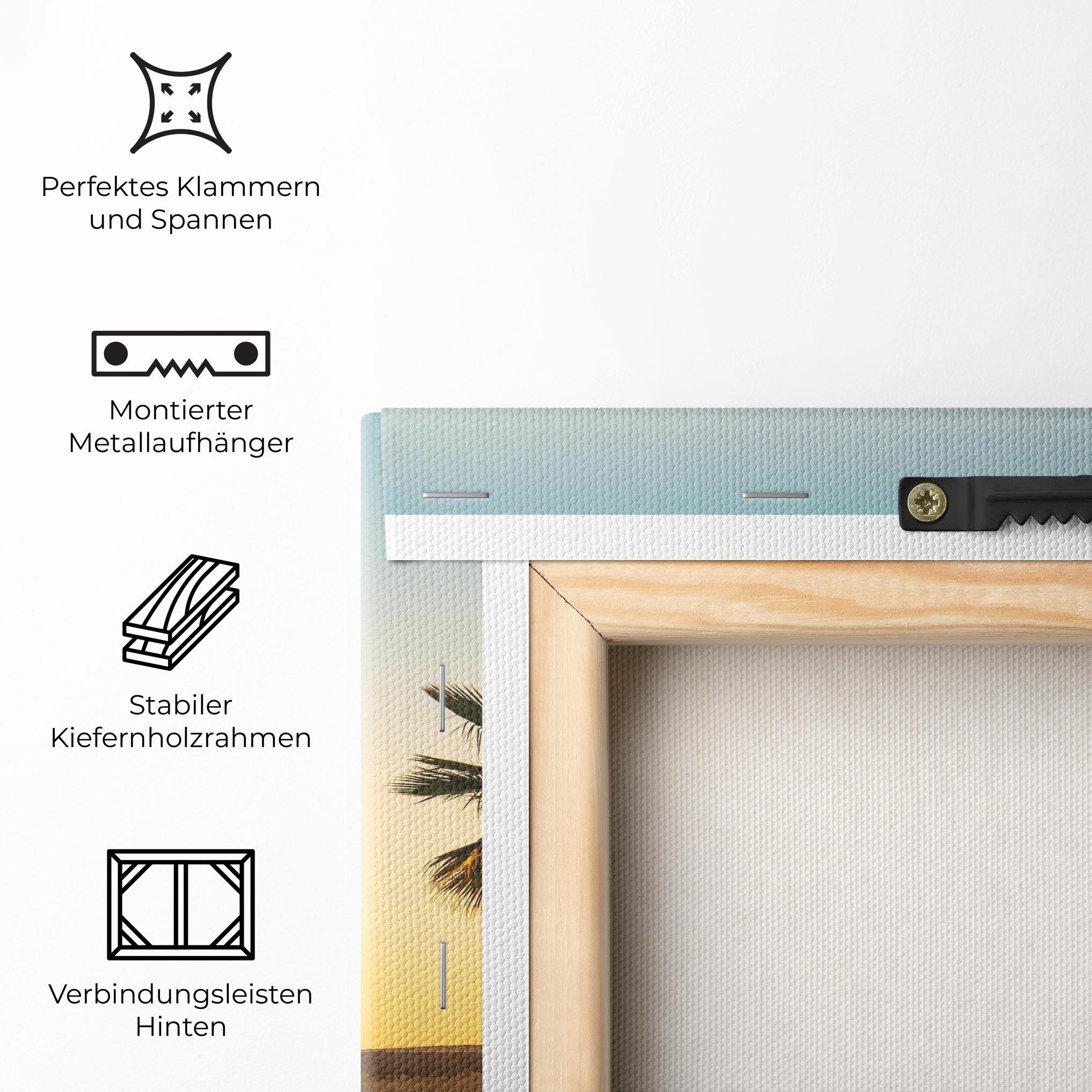 Leinwandbild Summer Car mockup 5