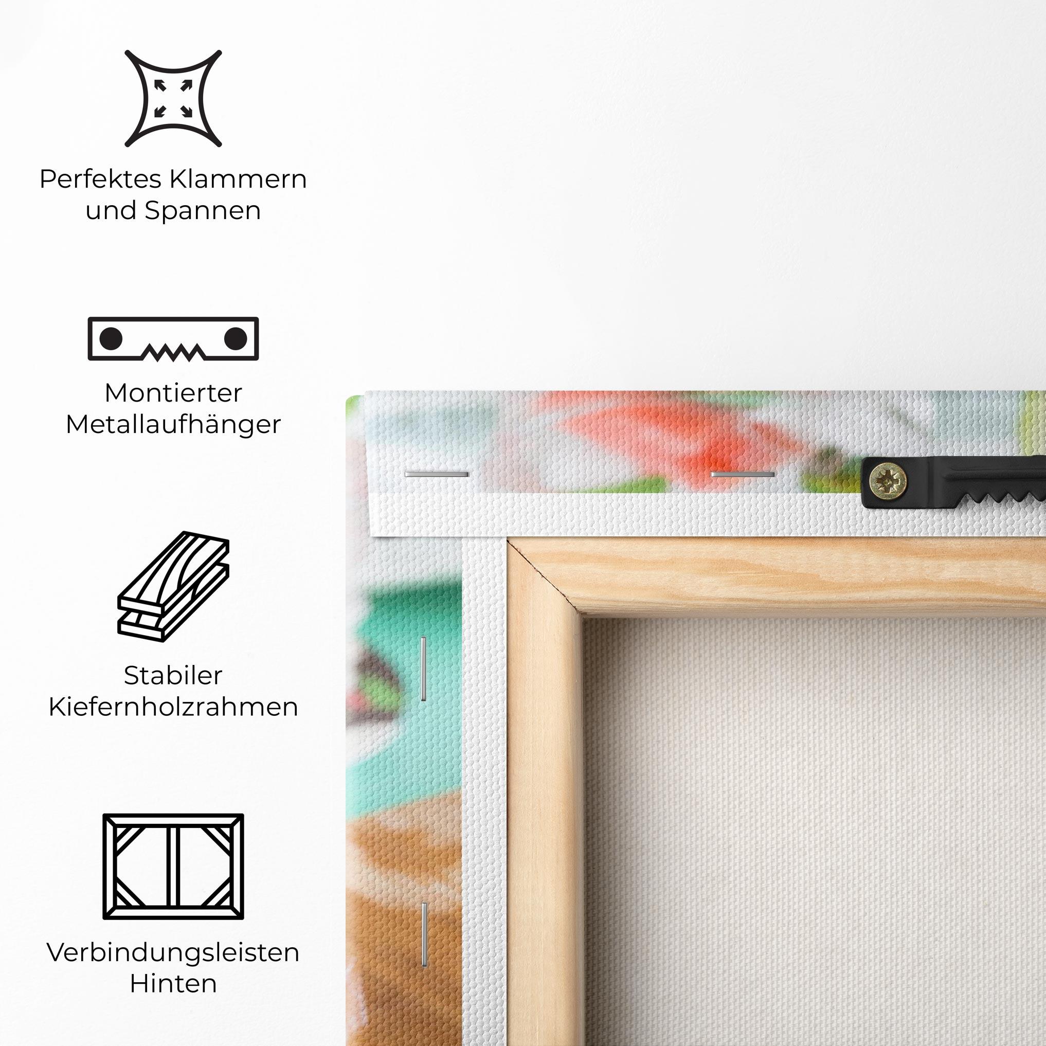 Leinwandbild Summer Drink mockup 5