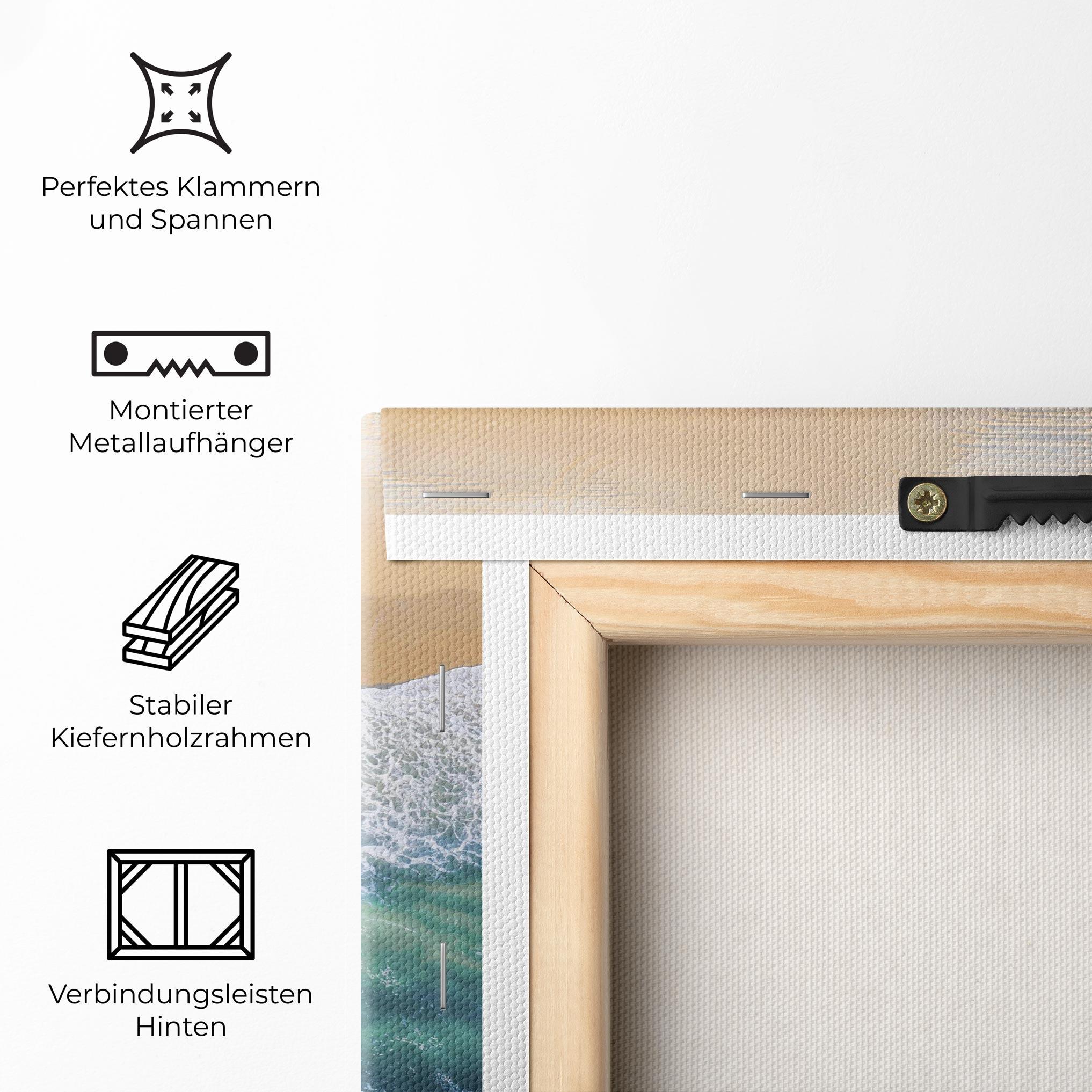 Leinwandbild Summer Wave mockup 5