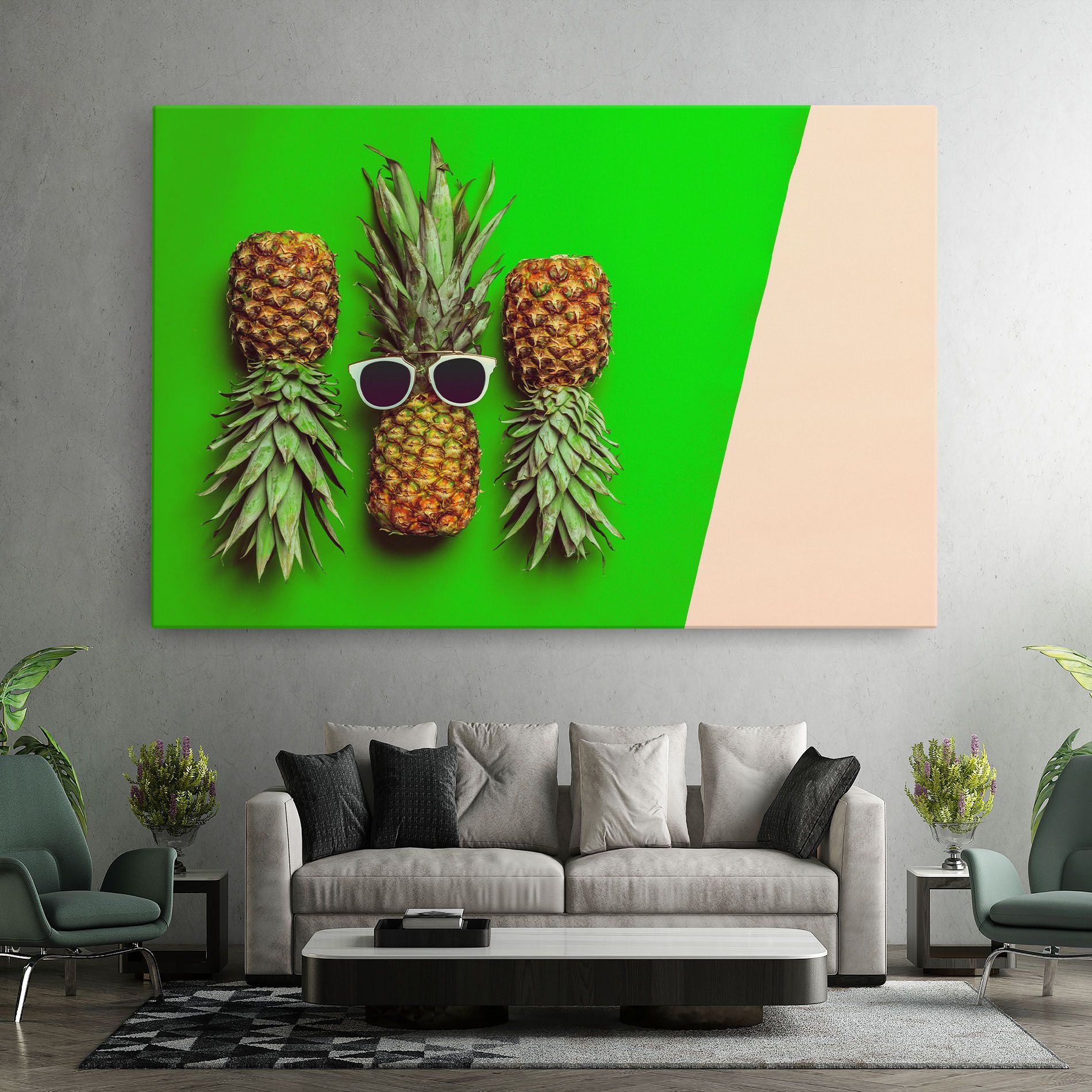 Green Pineapple mockup 7
