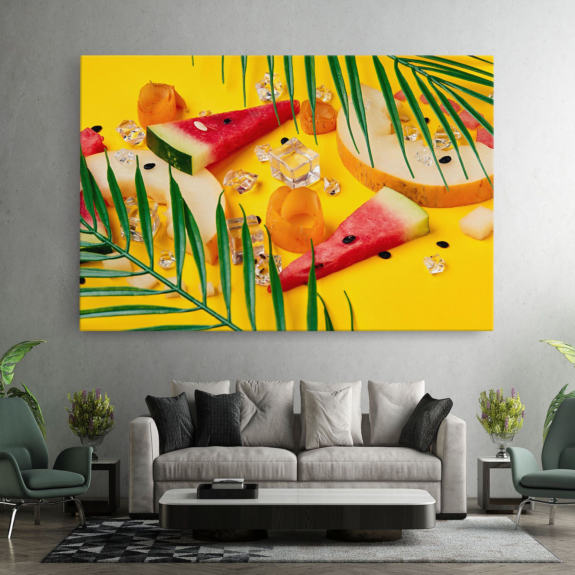 Ice Cubes Fruits mockup 7