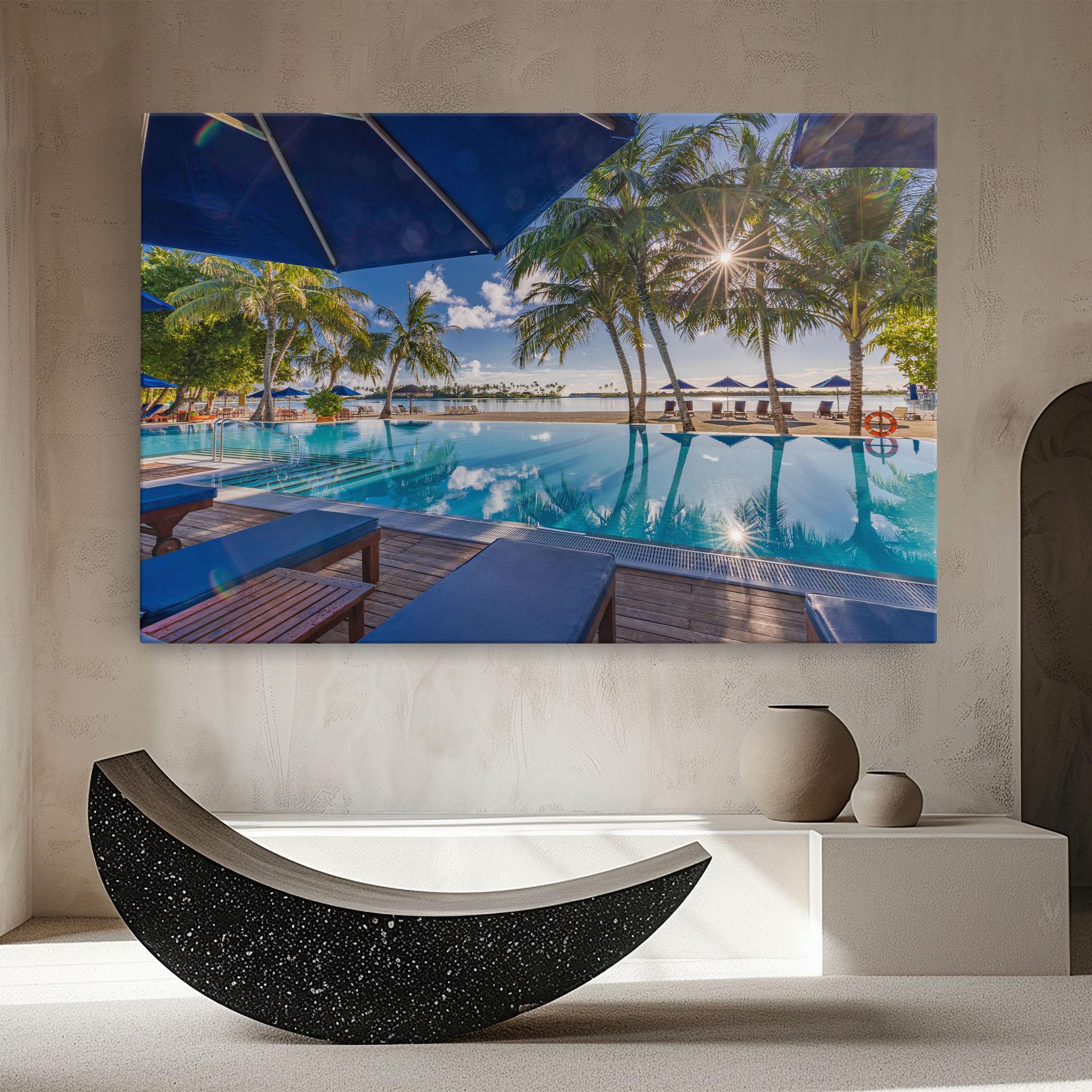 Leinwandbild Fantastic Summer Mood mockup 8