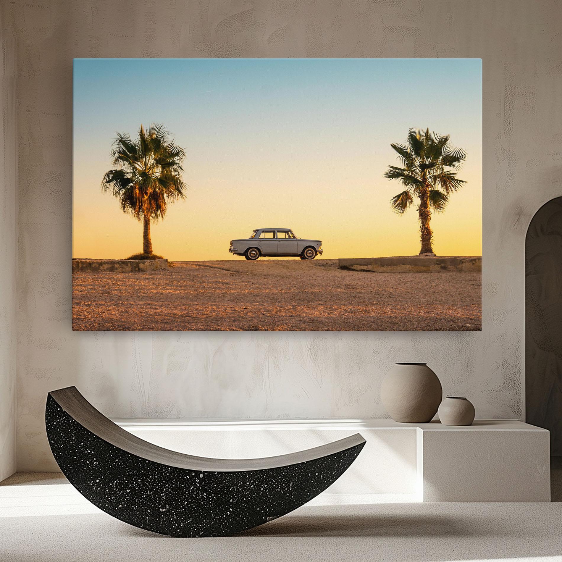 Leinwandbild Summer Car mockup 8