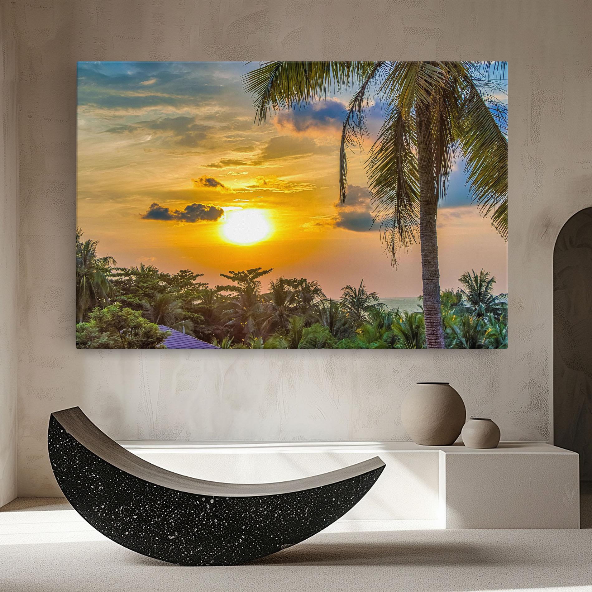 Leinwandbild Summer View mockup 8