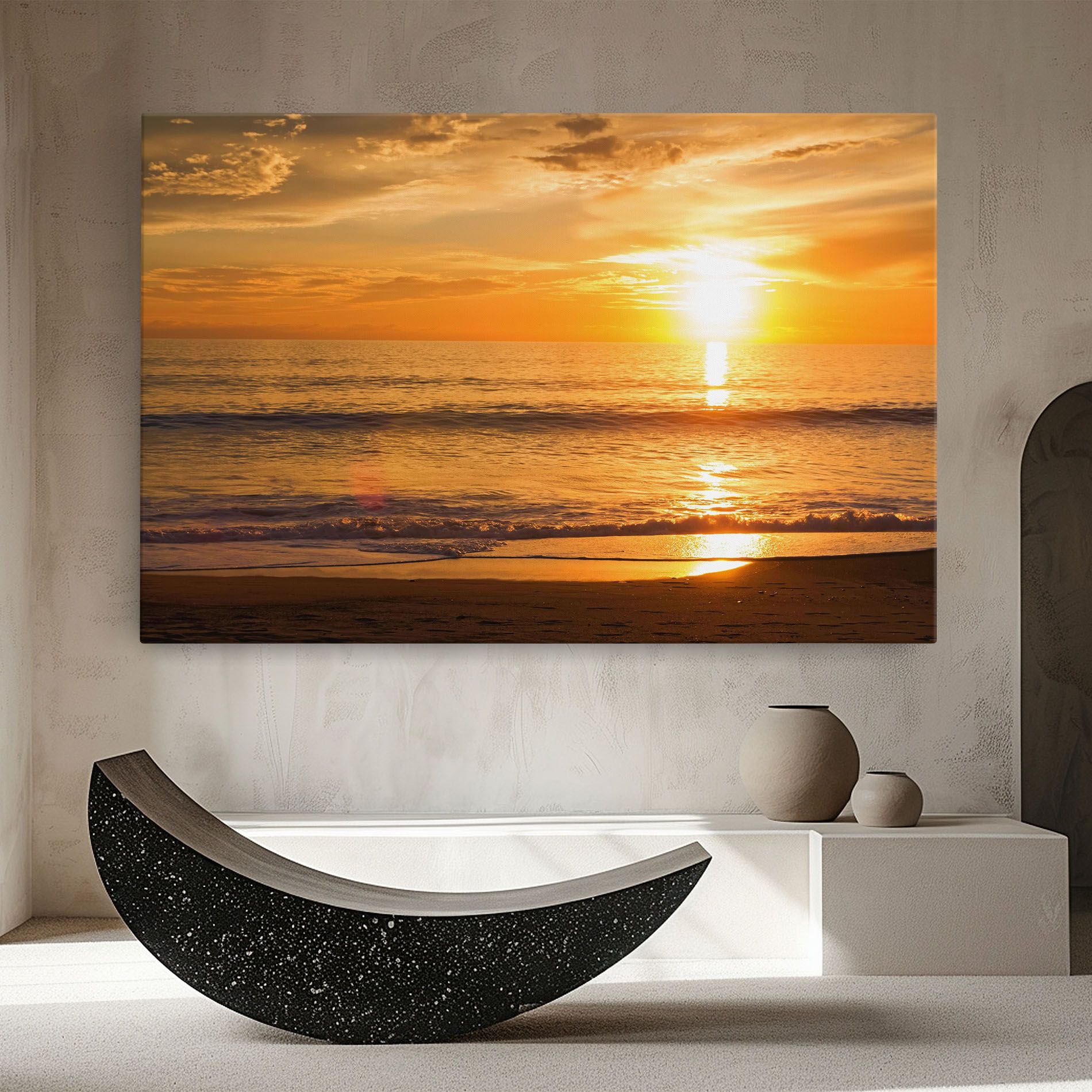 Sunset Ocean Coast mockup 8