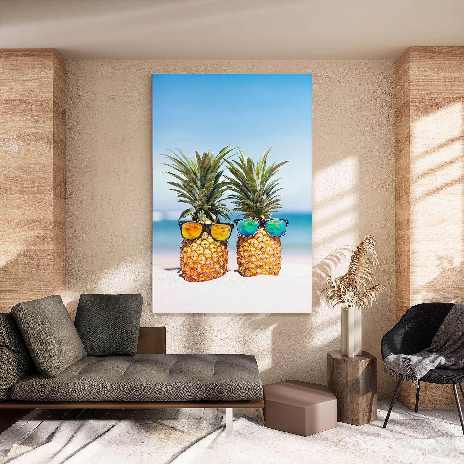 Leinwandbild Trendy Sunglasses mockup 8