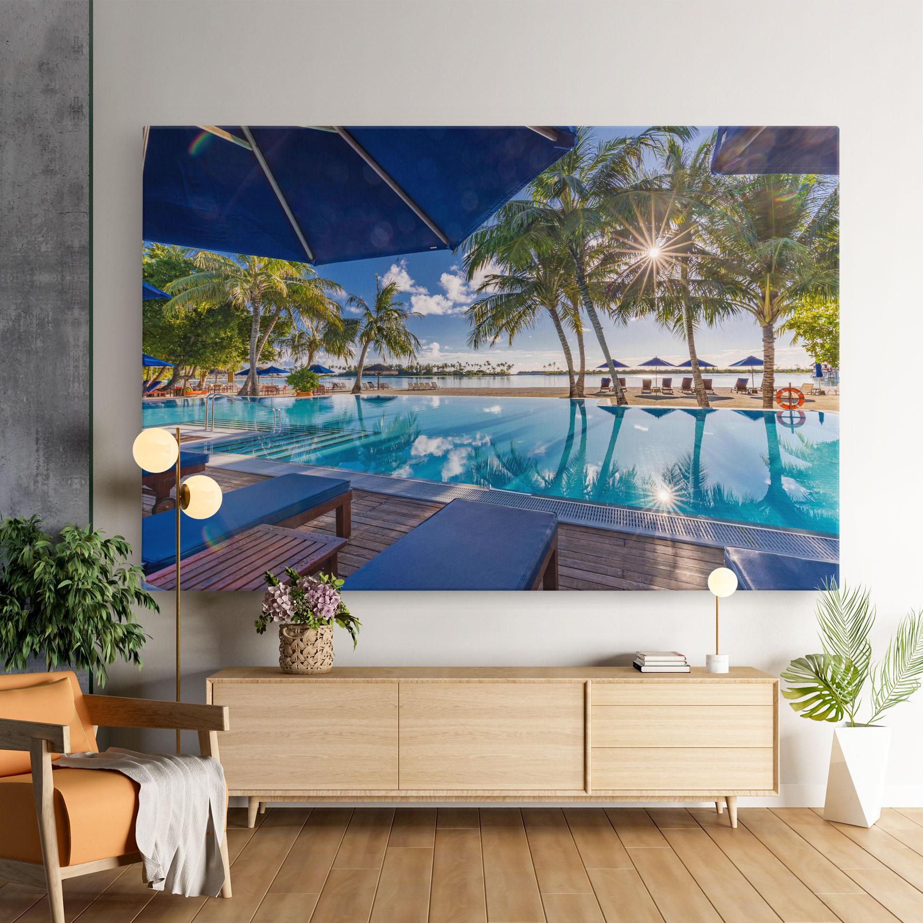 Leinwandbild Fantastic Summer Mood mockup 9