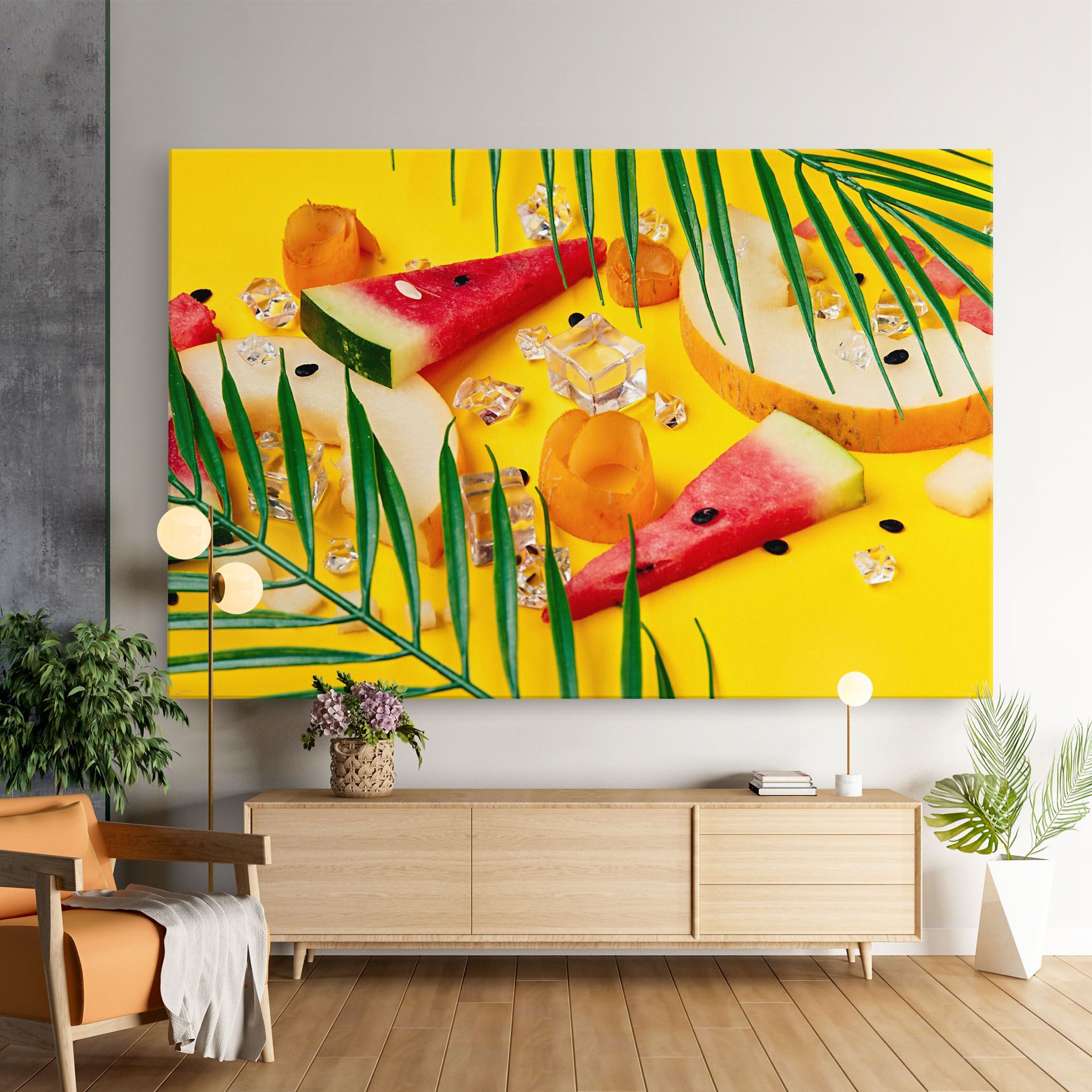 Ice Cubes Fruits mockup 9