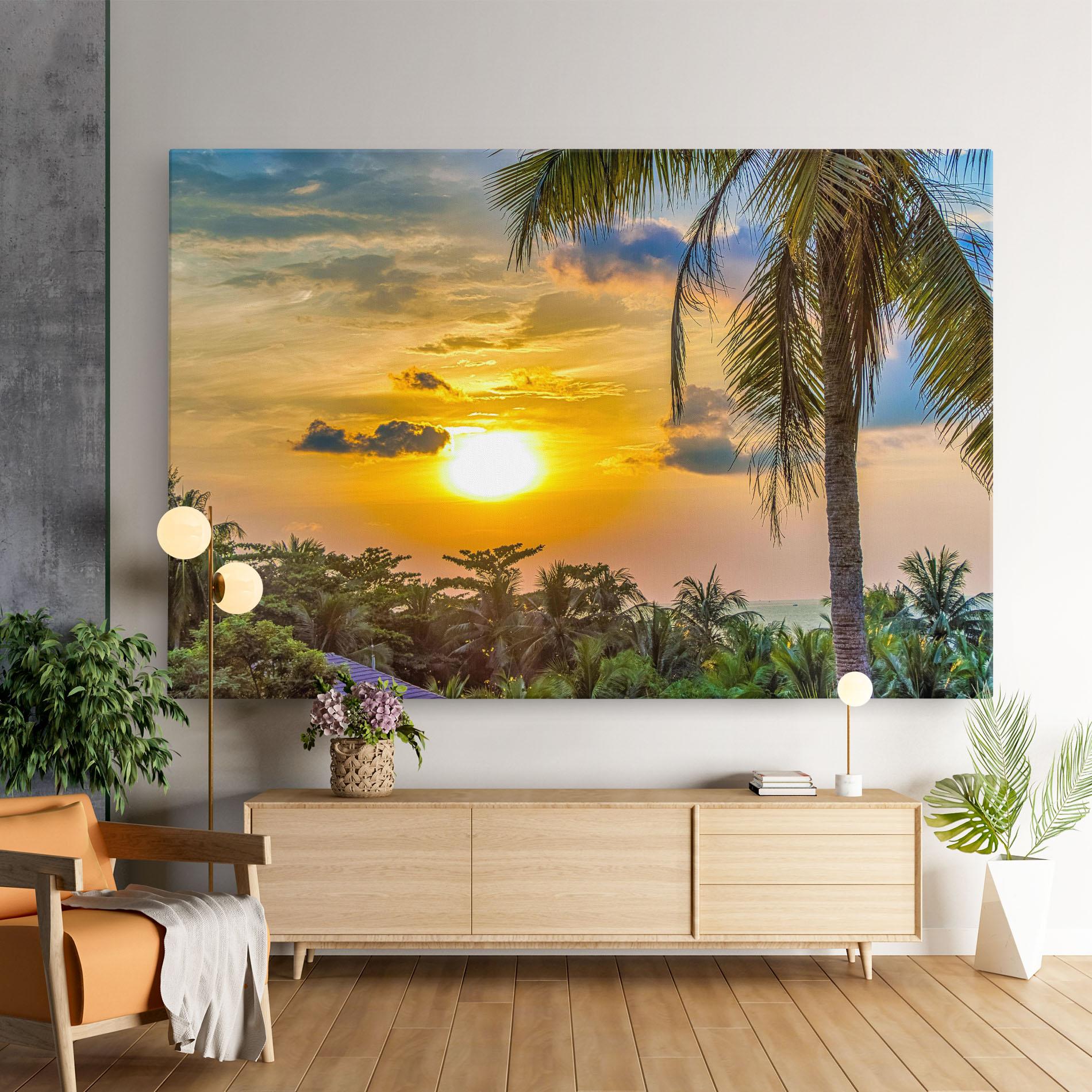Leinwandbild Summer View mockup 9