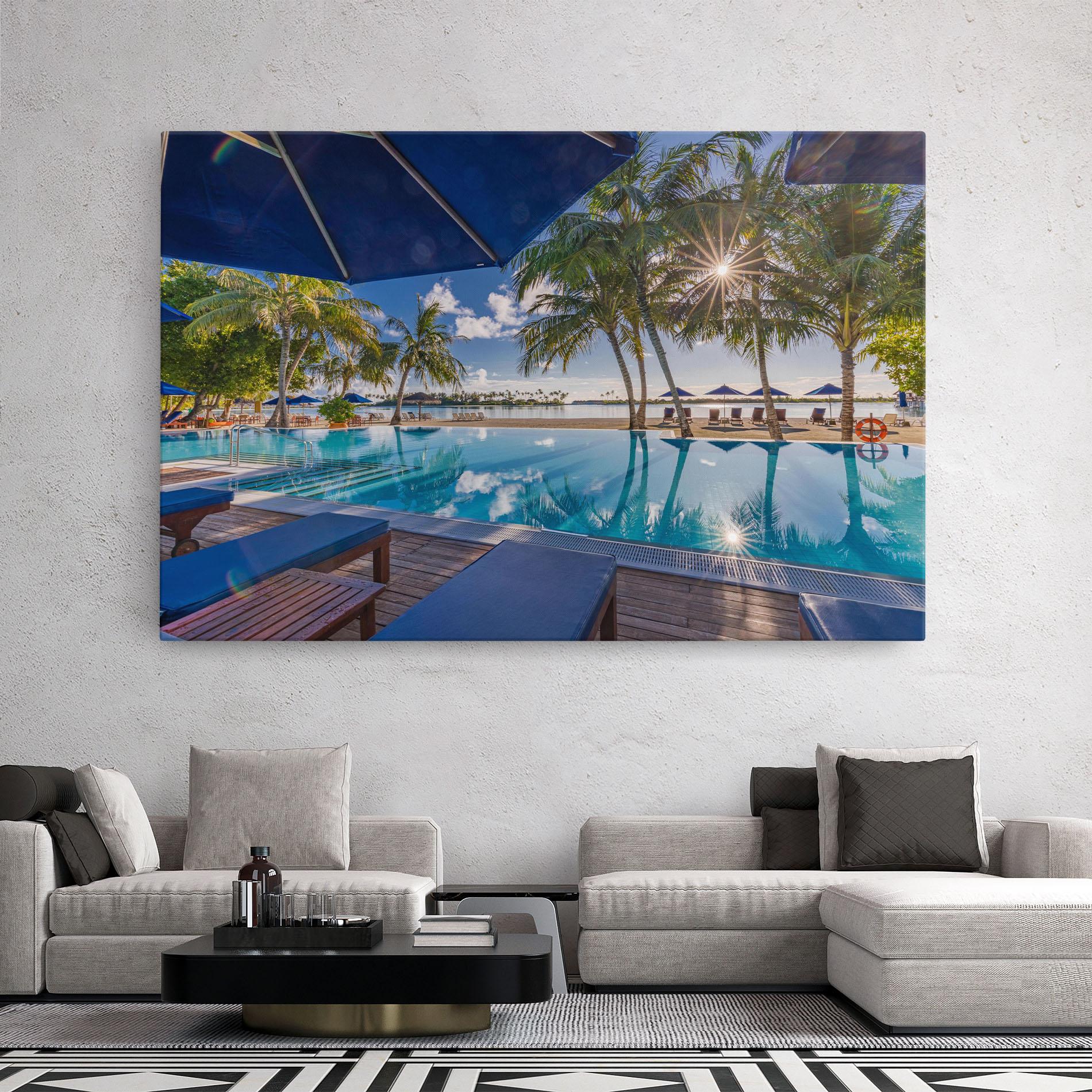 Leinwandbild Fantastic Summer Mood mockup 2