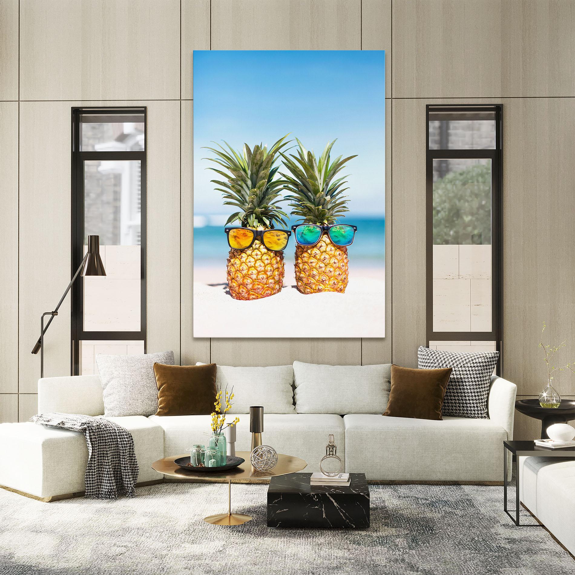 Leinwandbild Trendy Sunglasses mockup 2