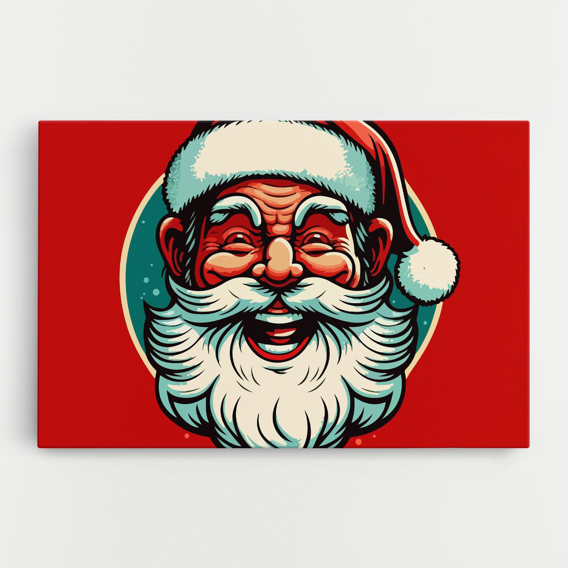 Leinwandbild Crazy Smile mockup 0