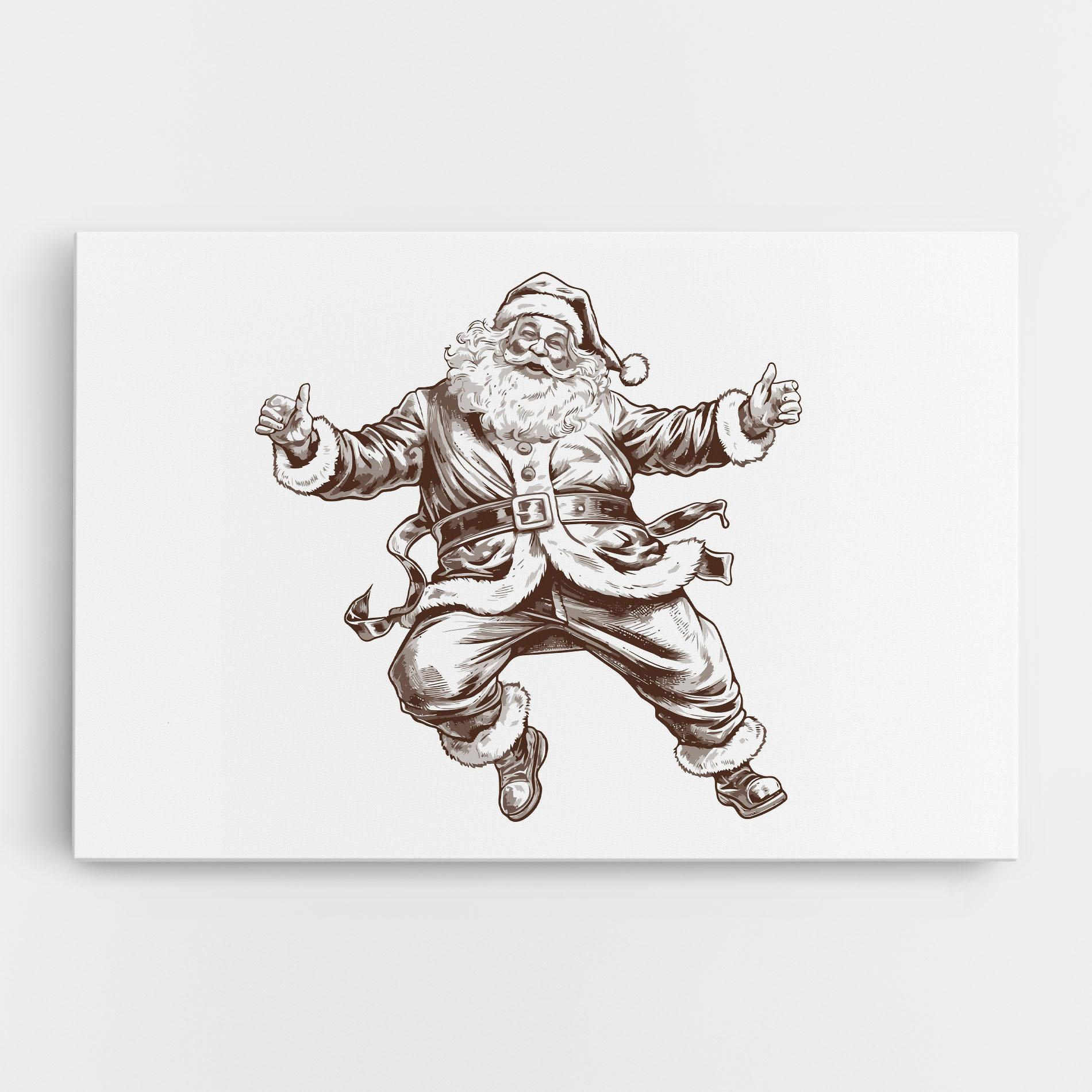 Leinwandbild Santa Ok mockup 0
