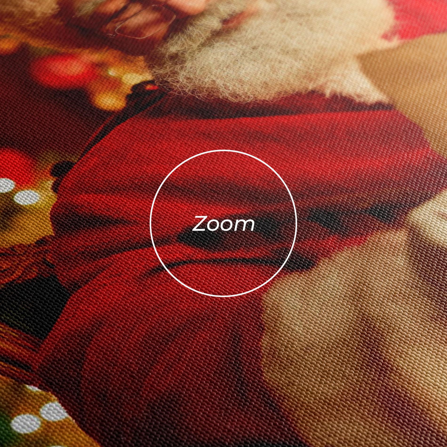 Leinwandbild Reading Christmas Letter mockup 3