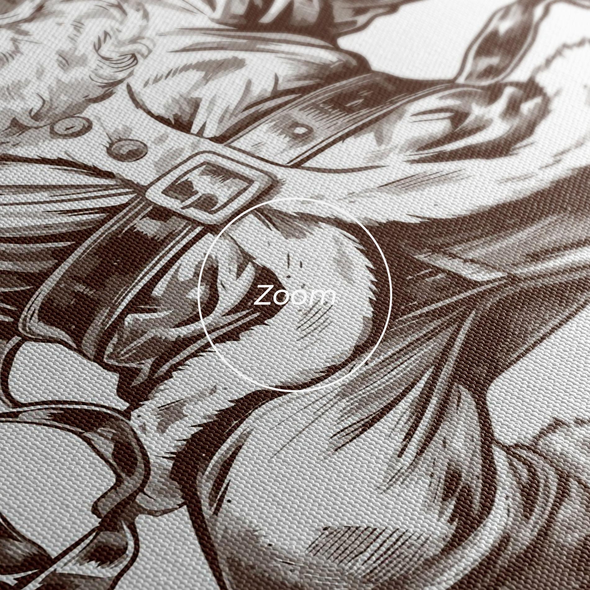 Leinwandbild Santa Ok mockup 3