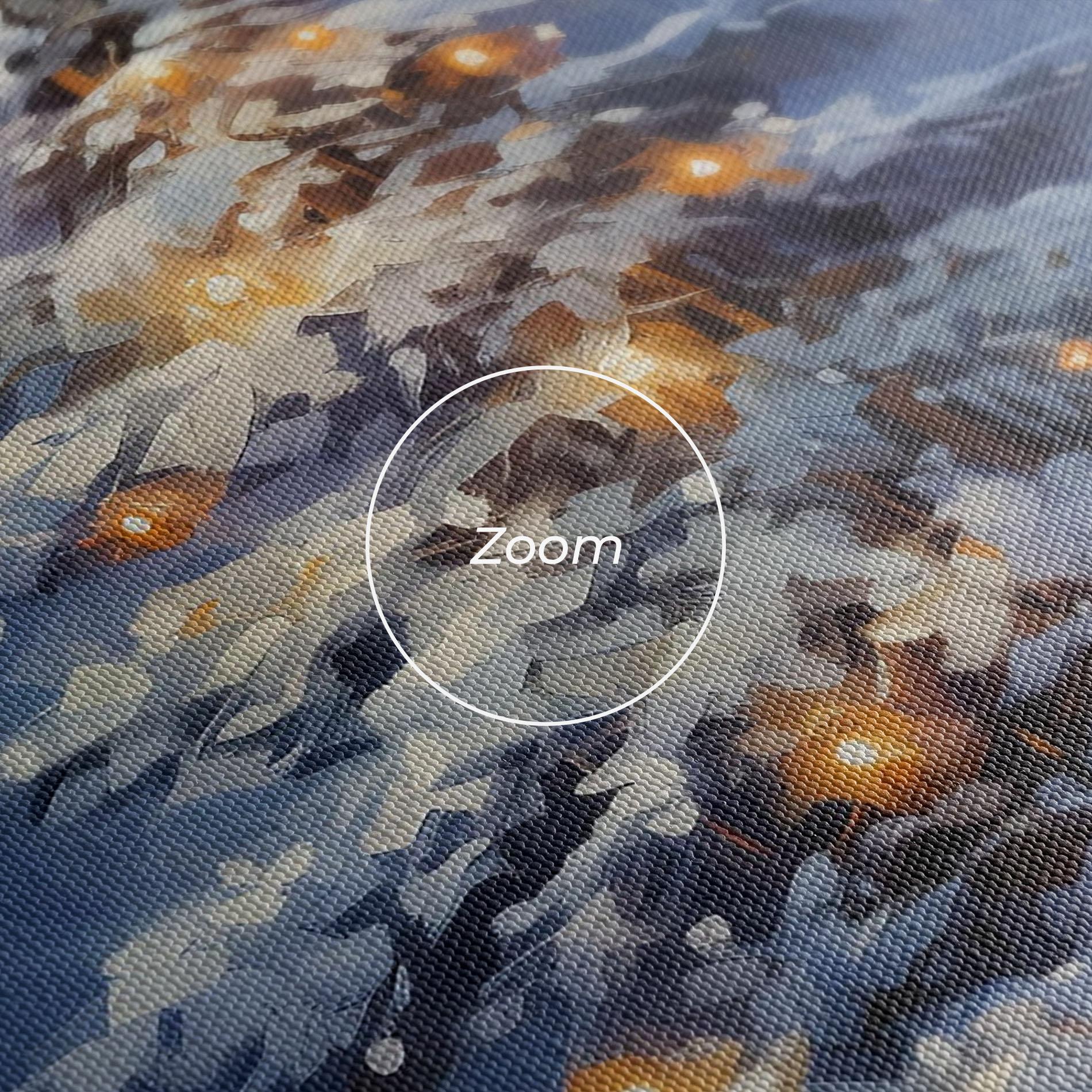 Leinwandbild Tall Slender Tree mockup 3