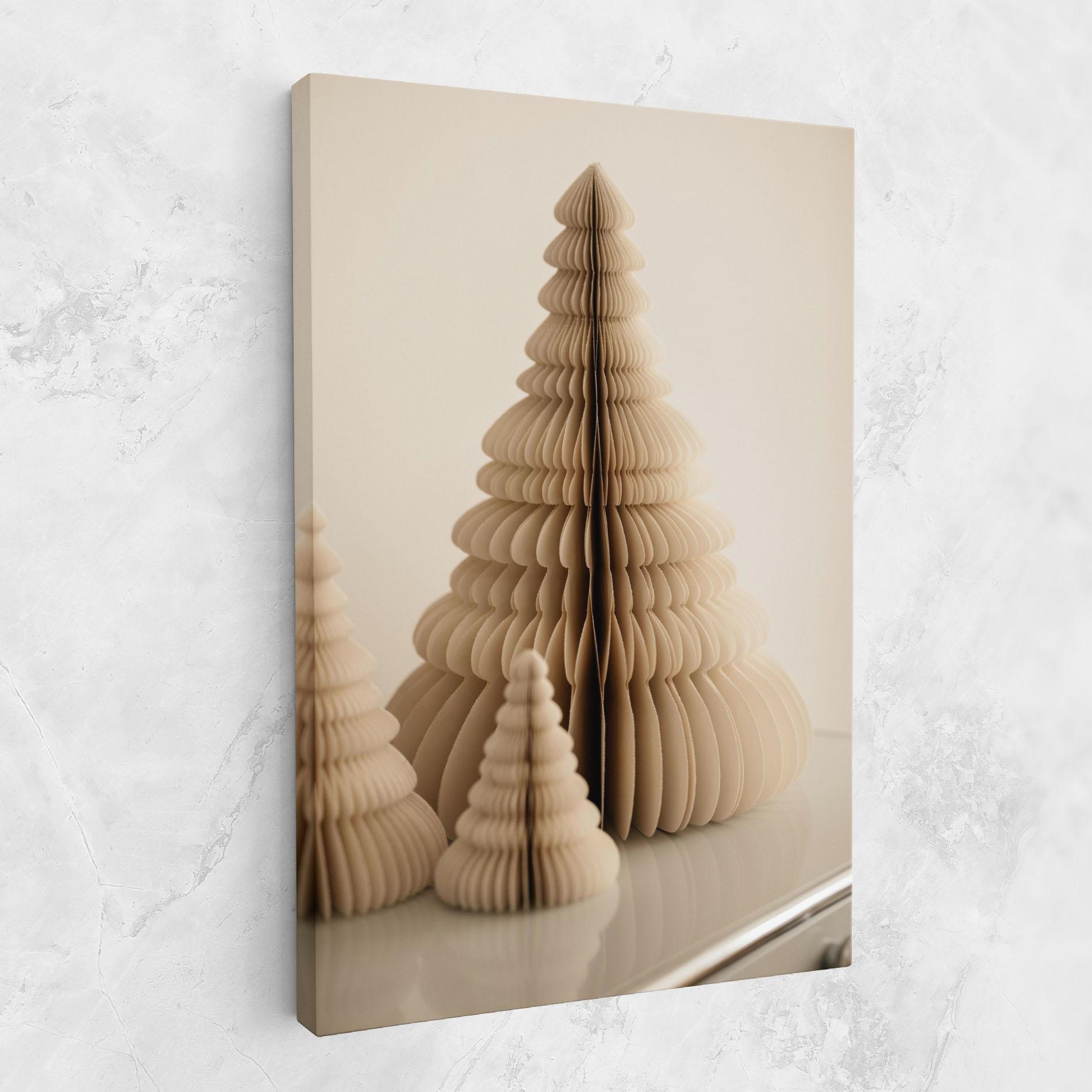 Leinwandbild Paper Tree mockup 1