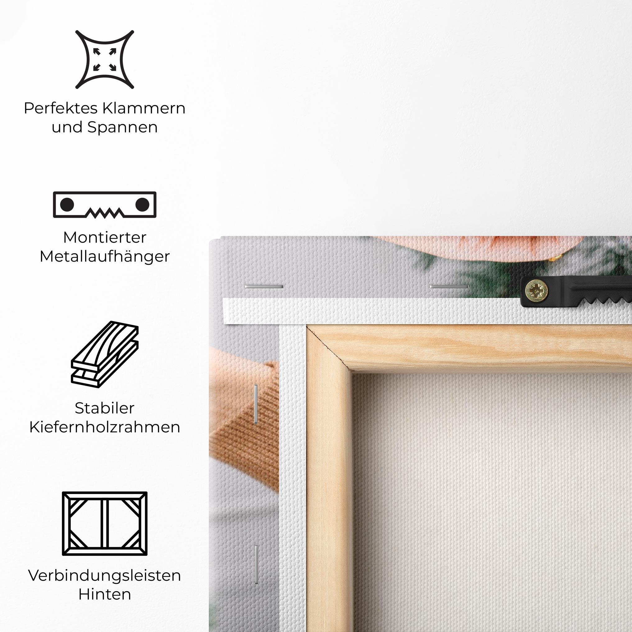 Leinwandbild Christmas Decorations mockup 5