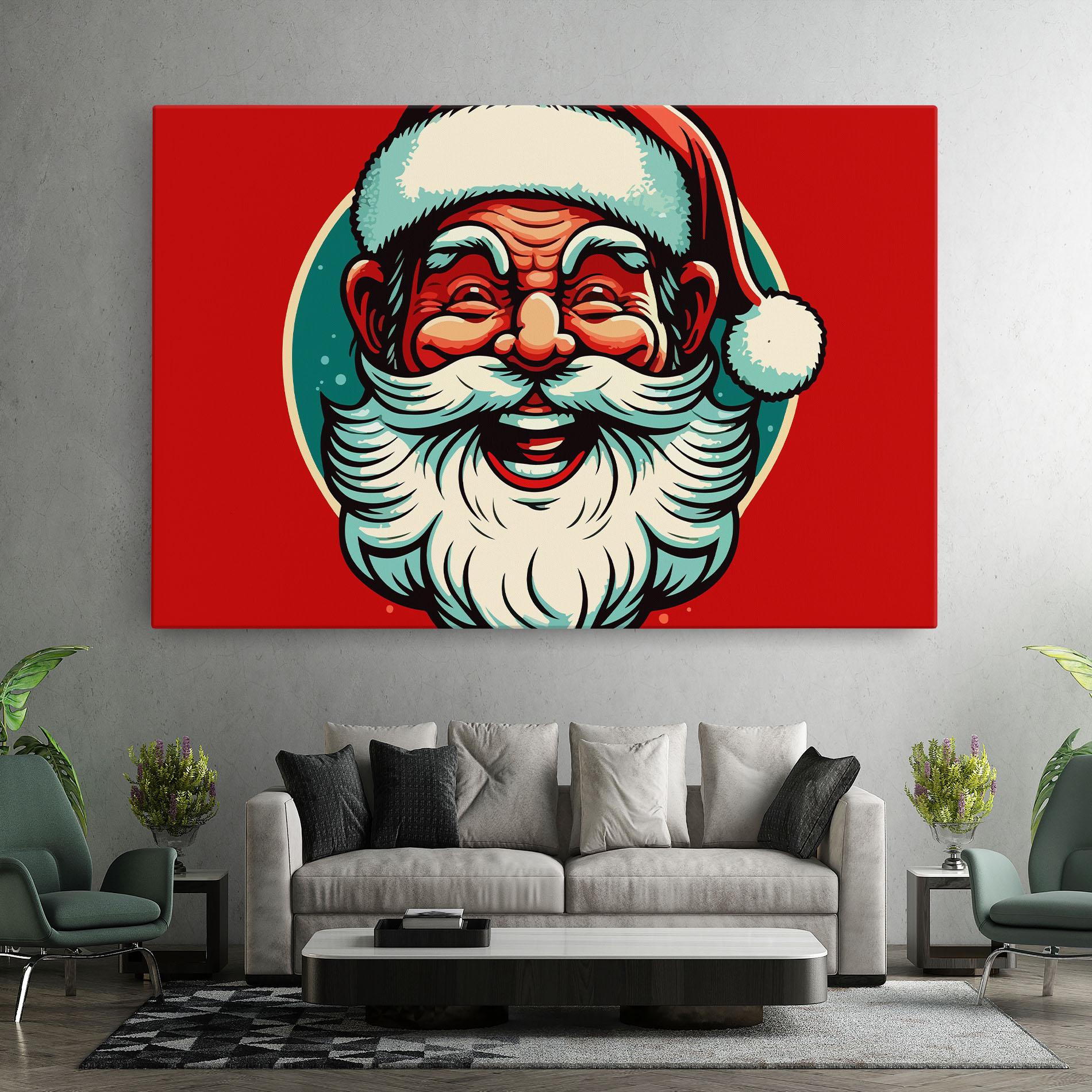 Leinwandbild Crazy Smile mockup 7