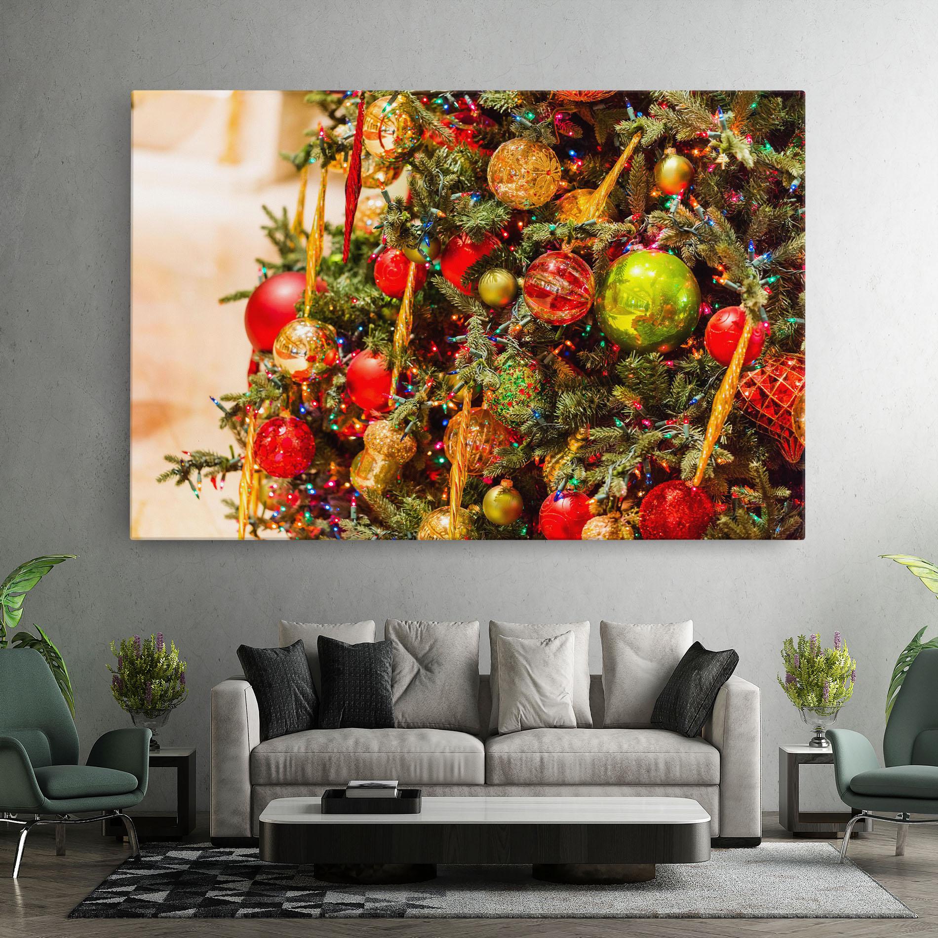 Leinwandbild Multicolor Ornaments mockup 7