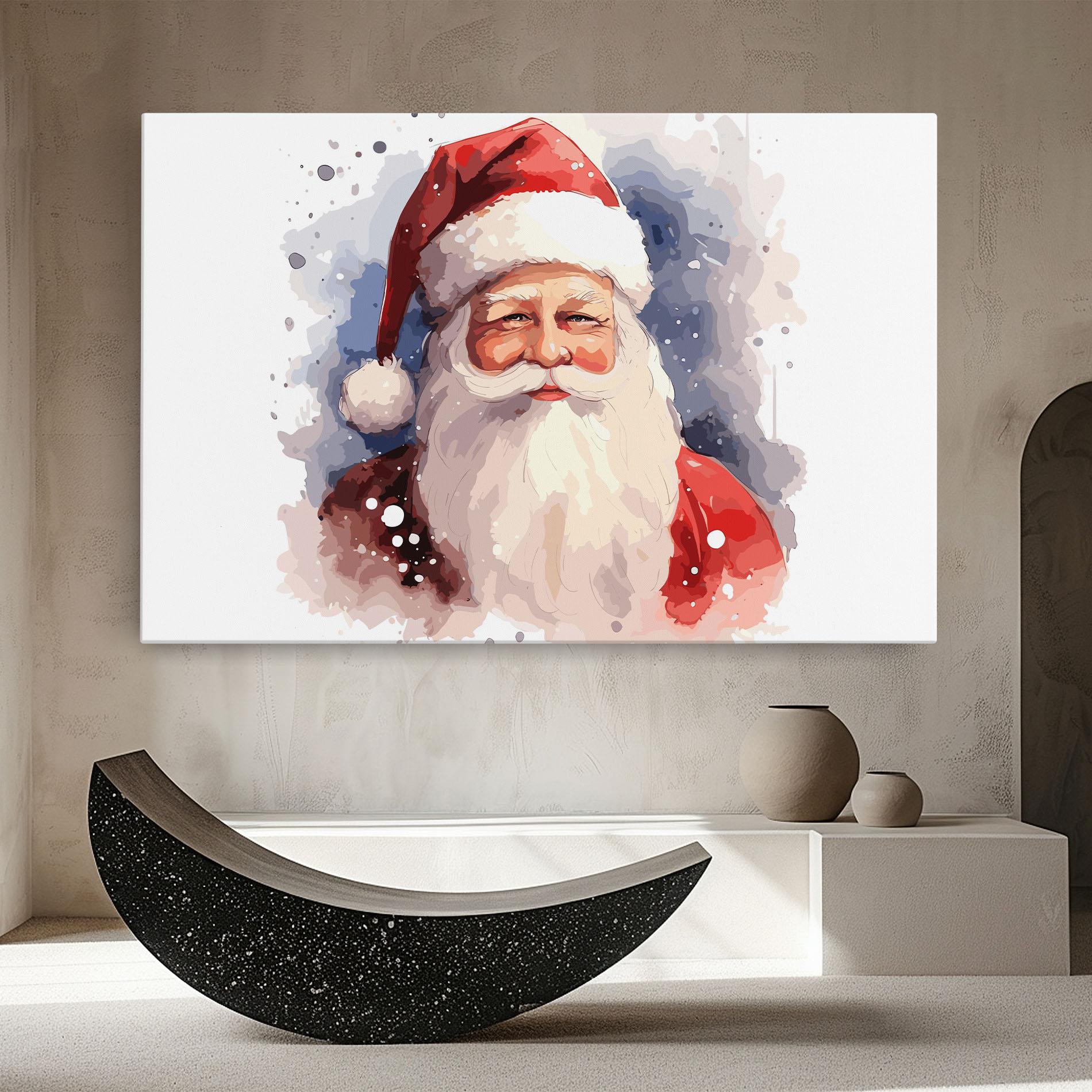 Leinwandbild Cute Santa mockup 8