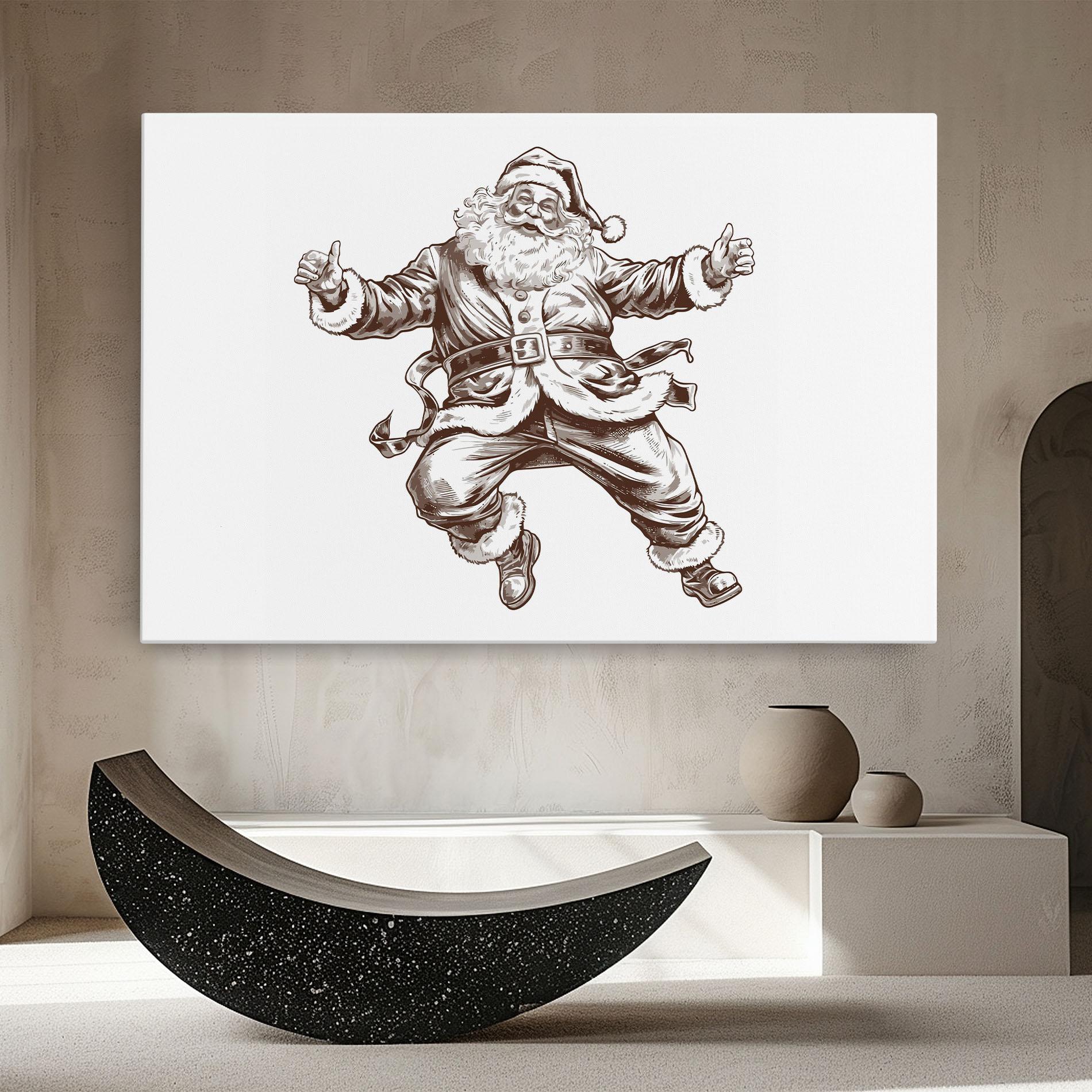 Leinwandbild Santa Ok mockup 8