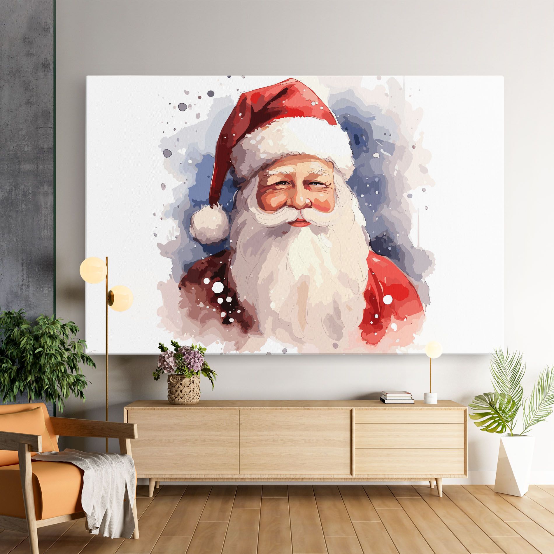 Cute Santa mockup 9