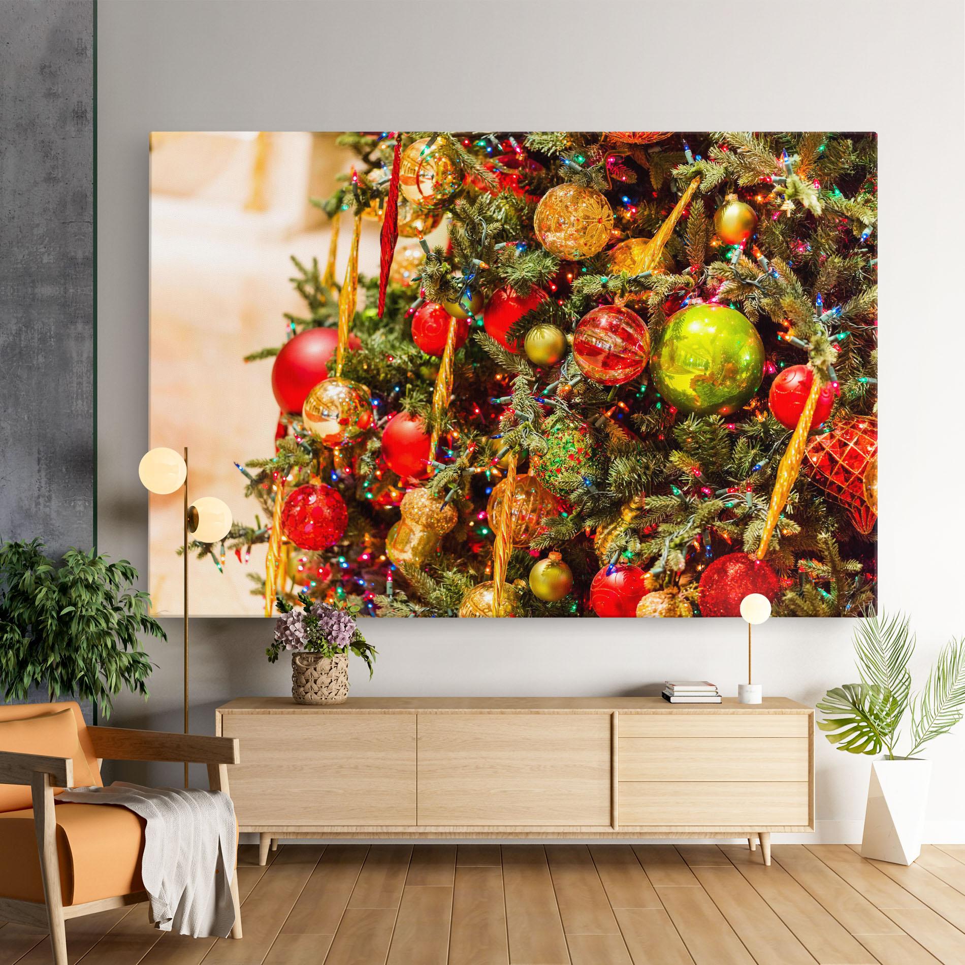 Leinwandbild Multicolor Ornaments mockup 9