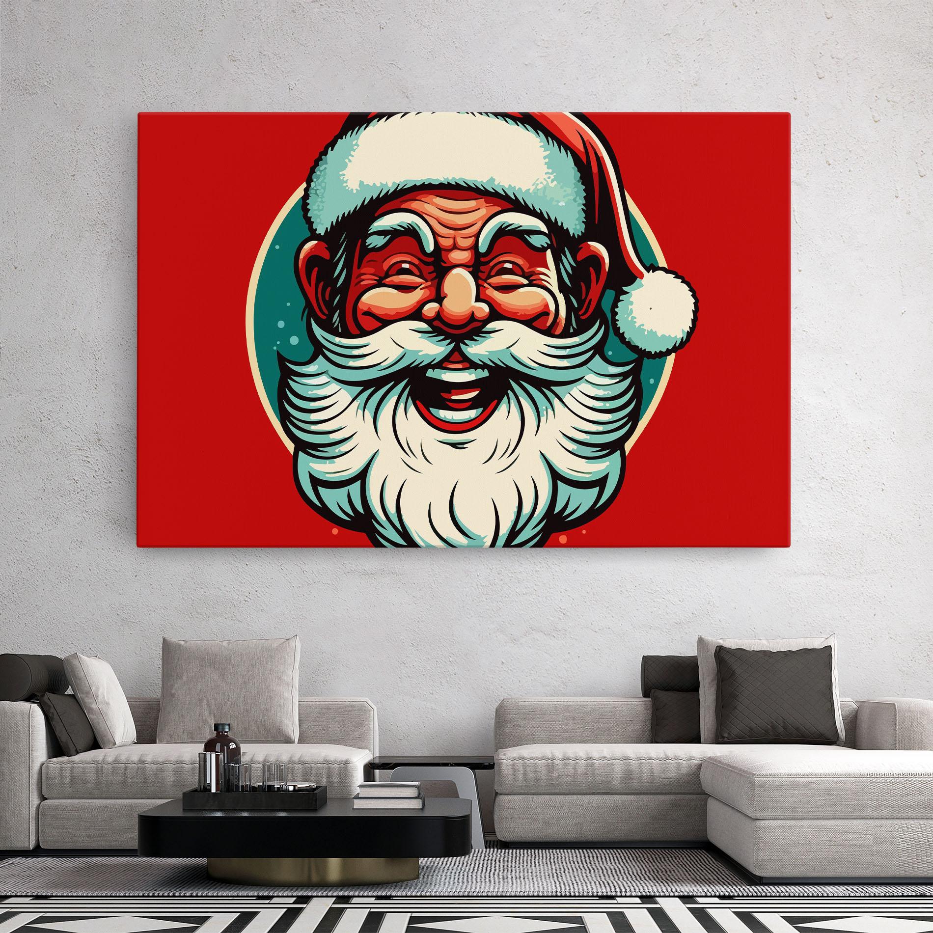 Leinwandbild Crazy Smile mockup 2