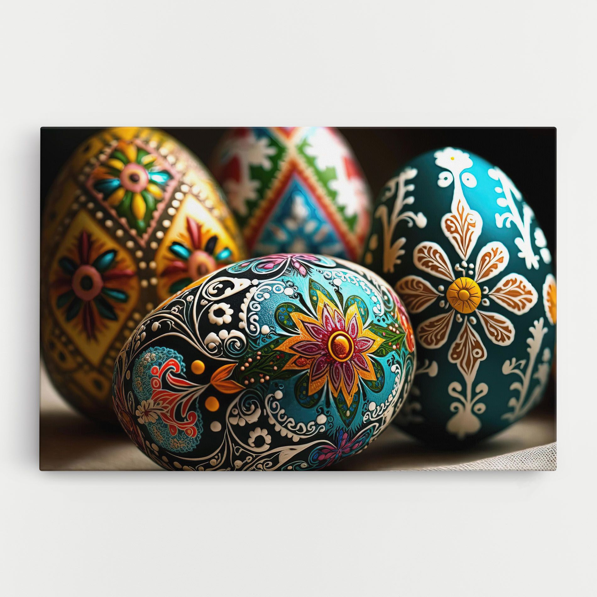 Easter Eggs Ornament mockup 0