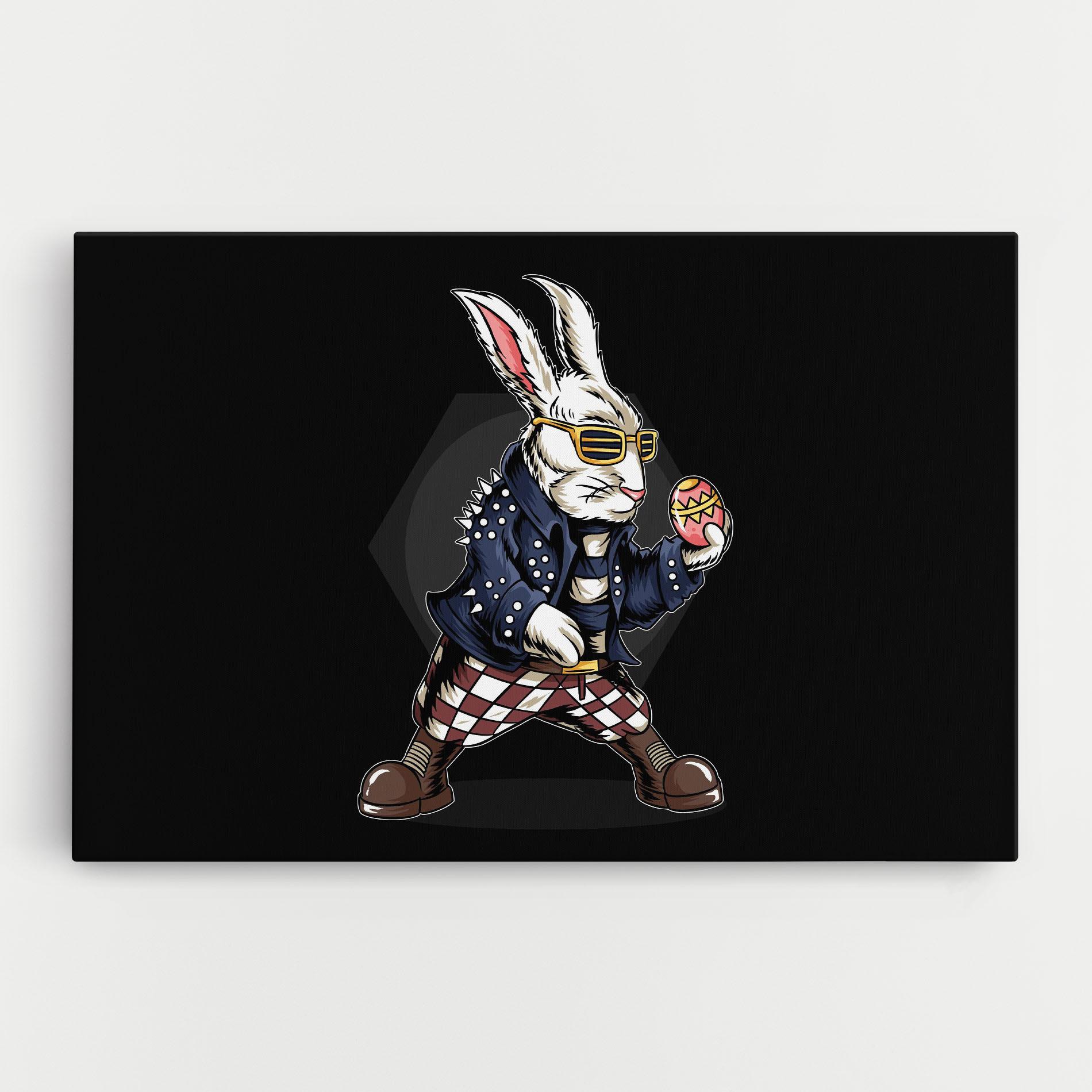 Leinwandbild Rabbit Rock mockup 0