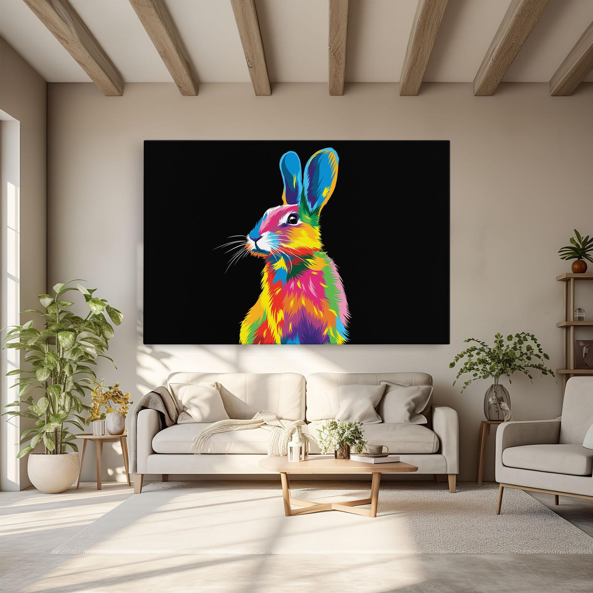 Leinwandbild Color Mix Easter mockup 6