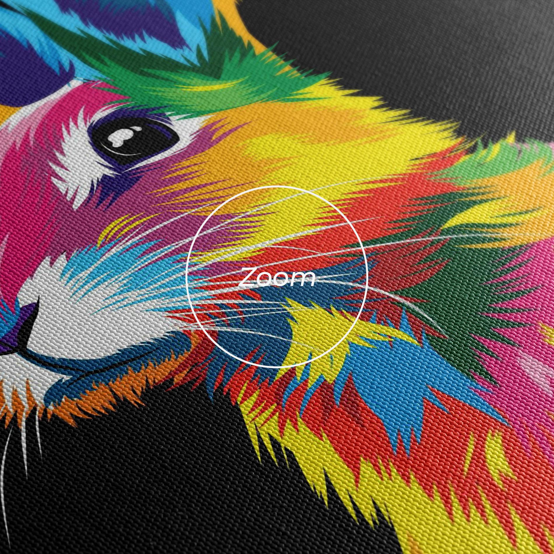 Leinwandbild Color Mix Easter mockup 3