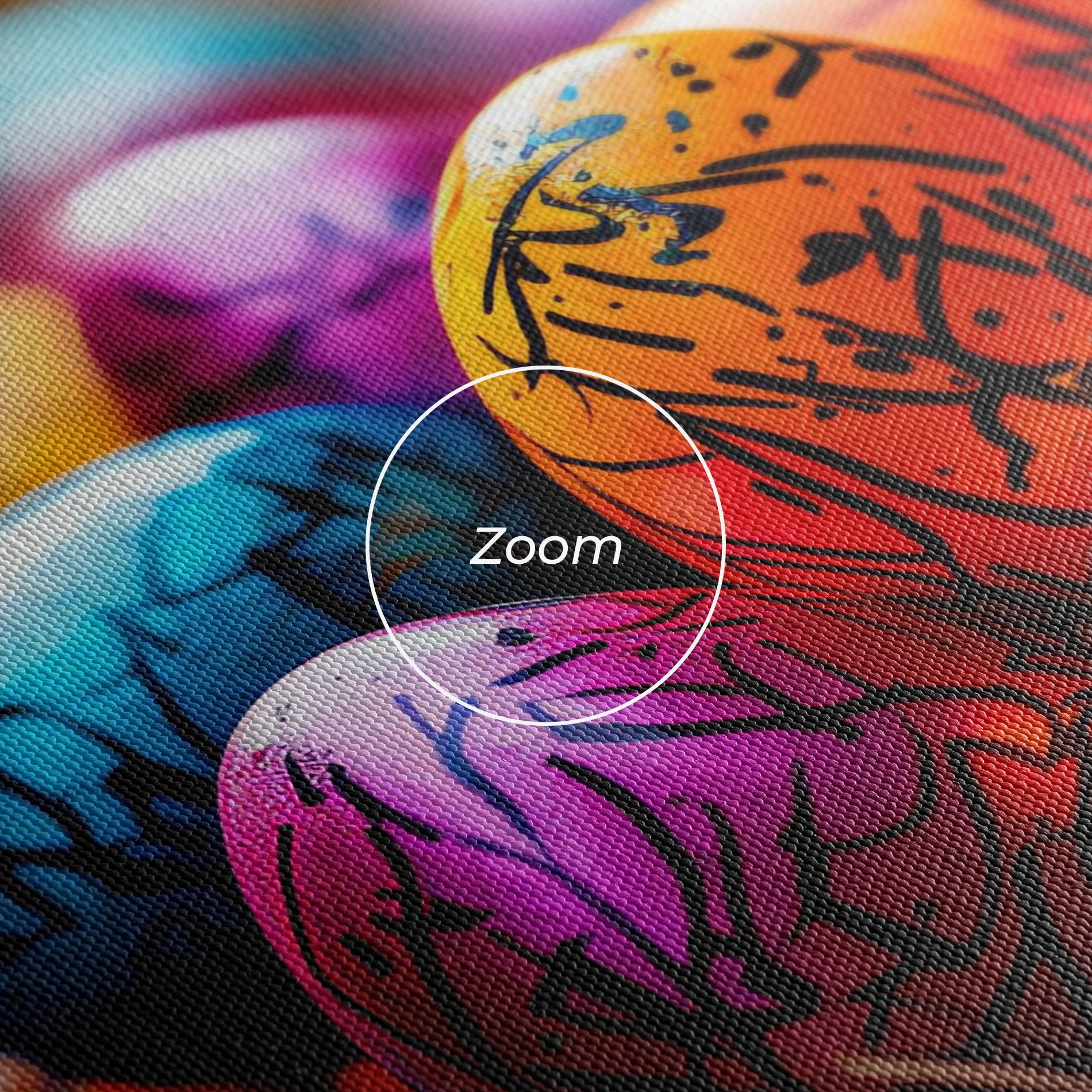 Colorful Easter Eggs mockup 3