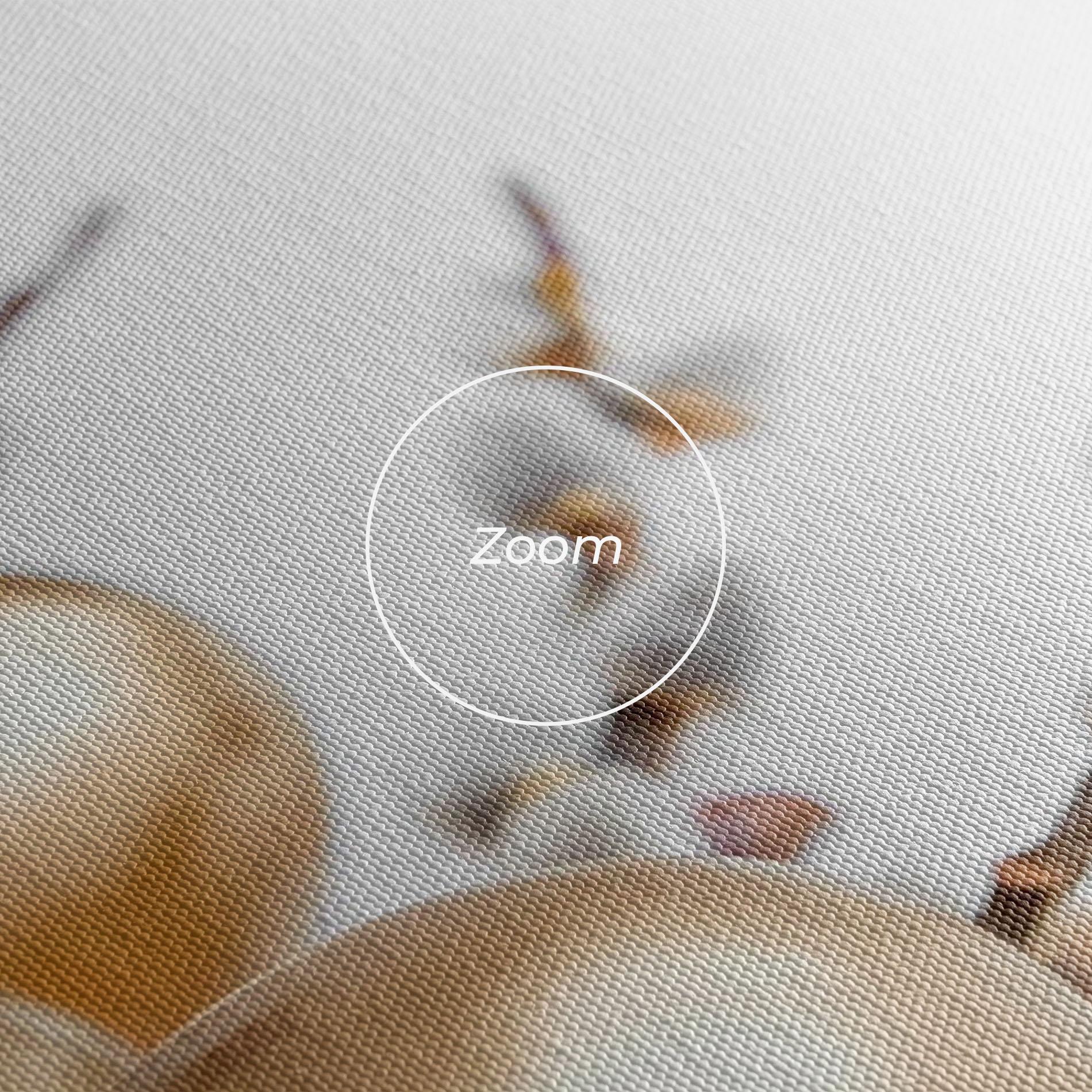 Leinwandbild Easter Gold Eggs mockup 3