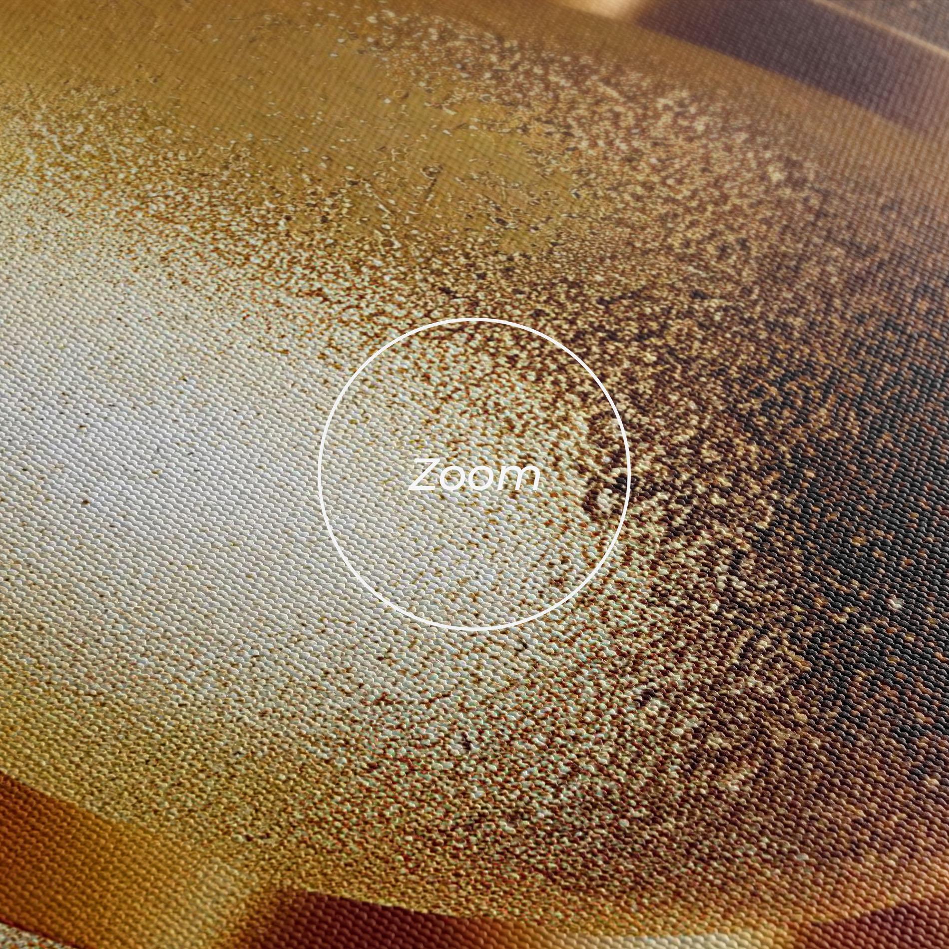 Leinwandbild Golden Egg Chocolate mockup 3