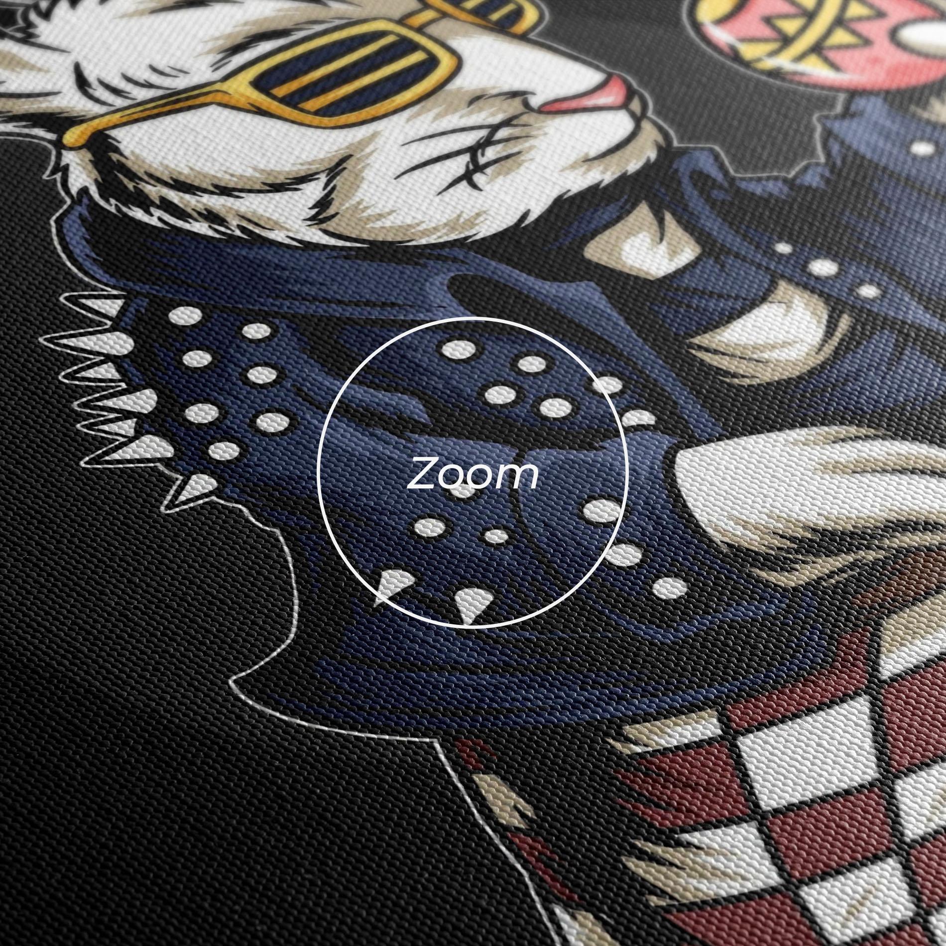 Leinwandbild Rabbit Rock mockup 3