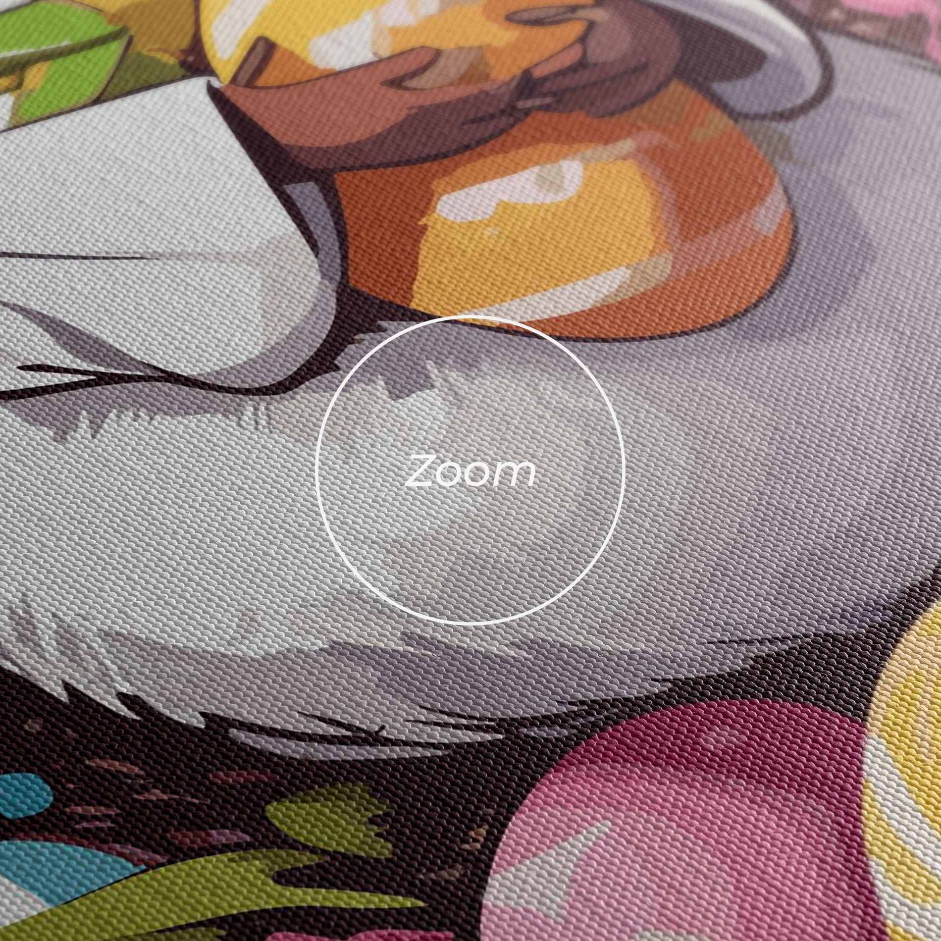 White Easter Bunny mockup 3