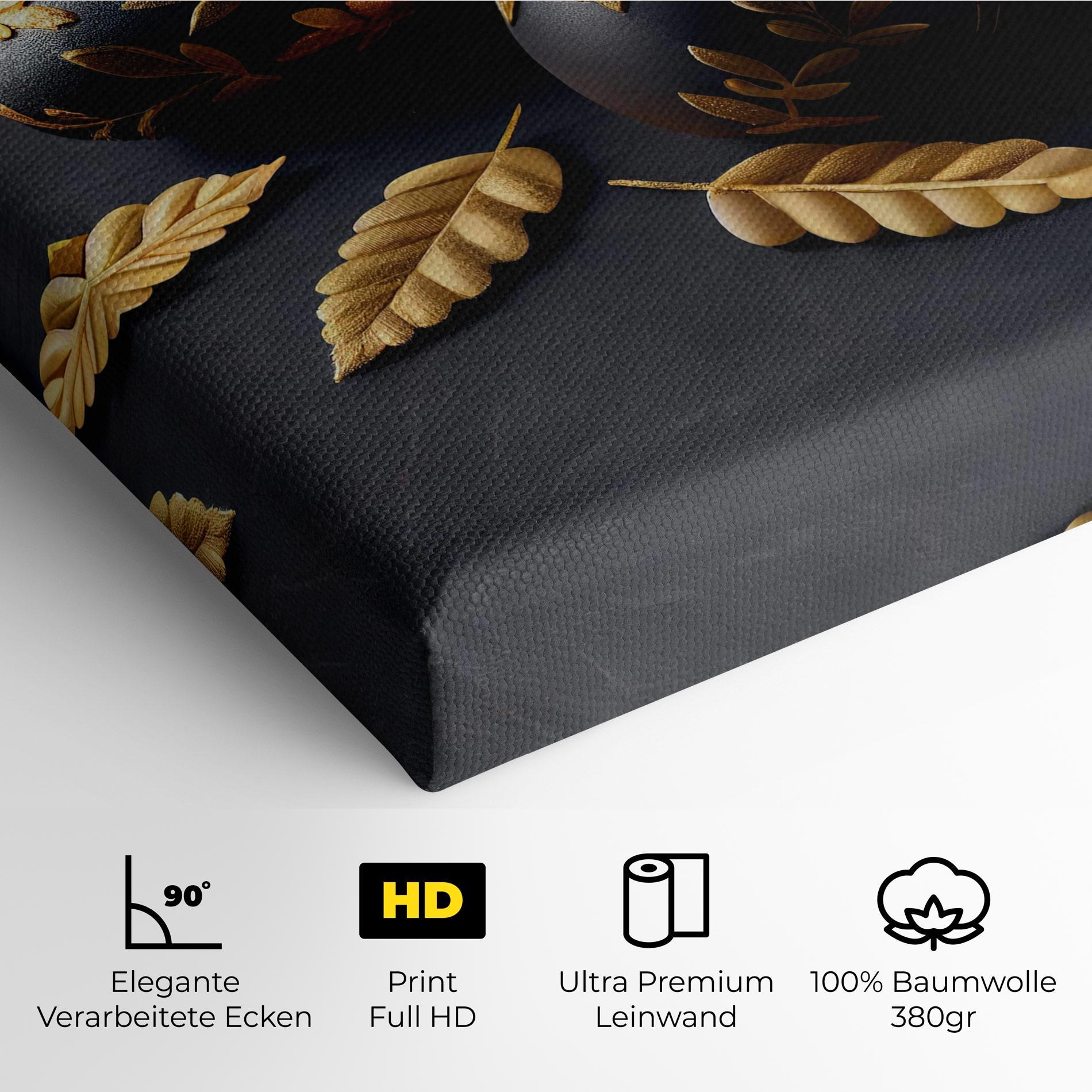 Leinwandbild Black Gold Egs mockup 4