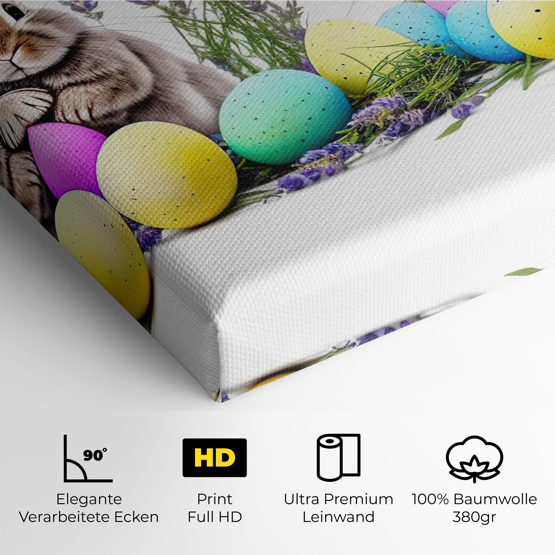 Flowers Easter Bunny mockup 4