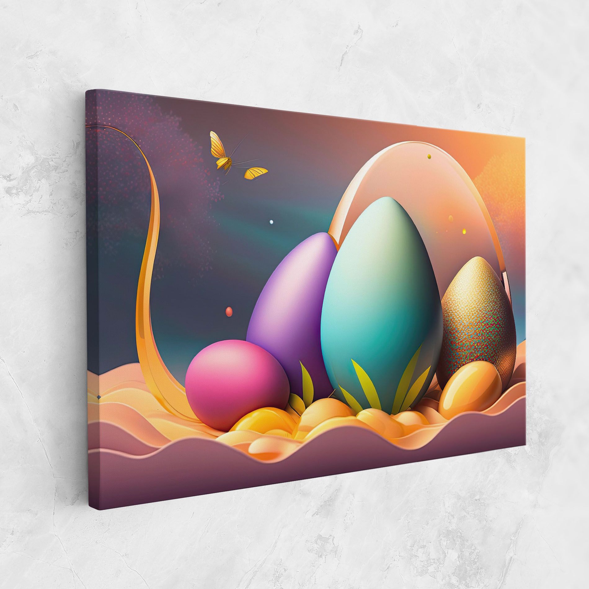 Big Blue Easter Egg mockup 1