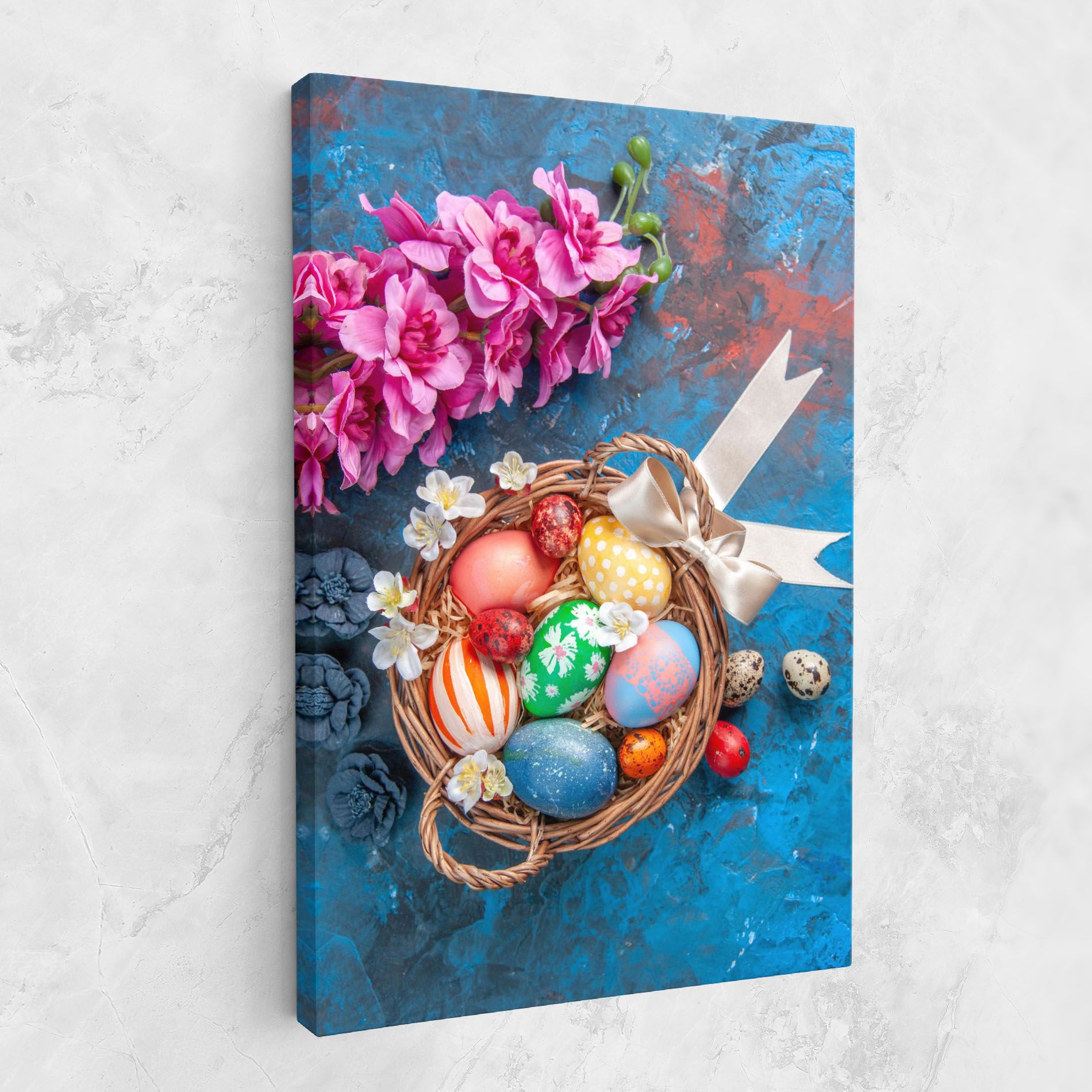 Colored Easter Eggs mockup 1