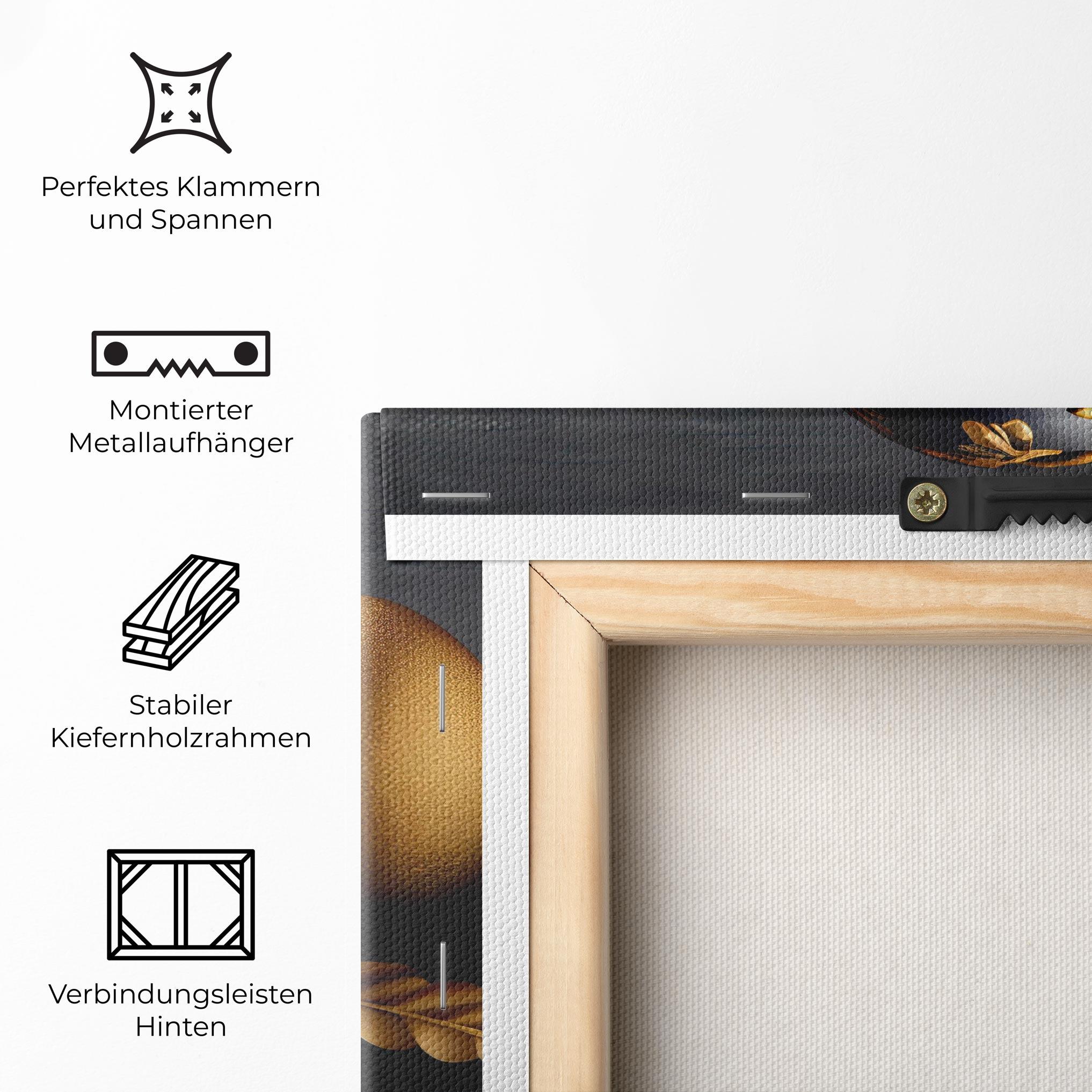 Leinwandbild Black Gold Egs mockup 5