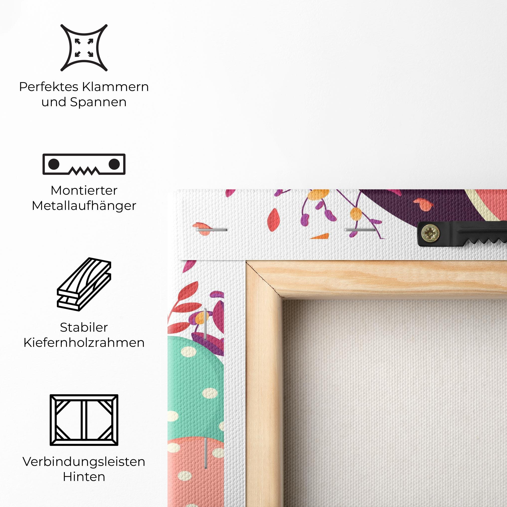 Leinwandbild Friendly Bunny mockup 5