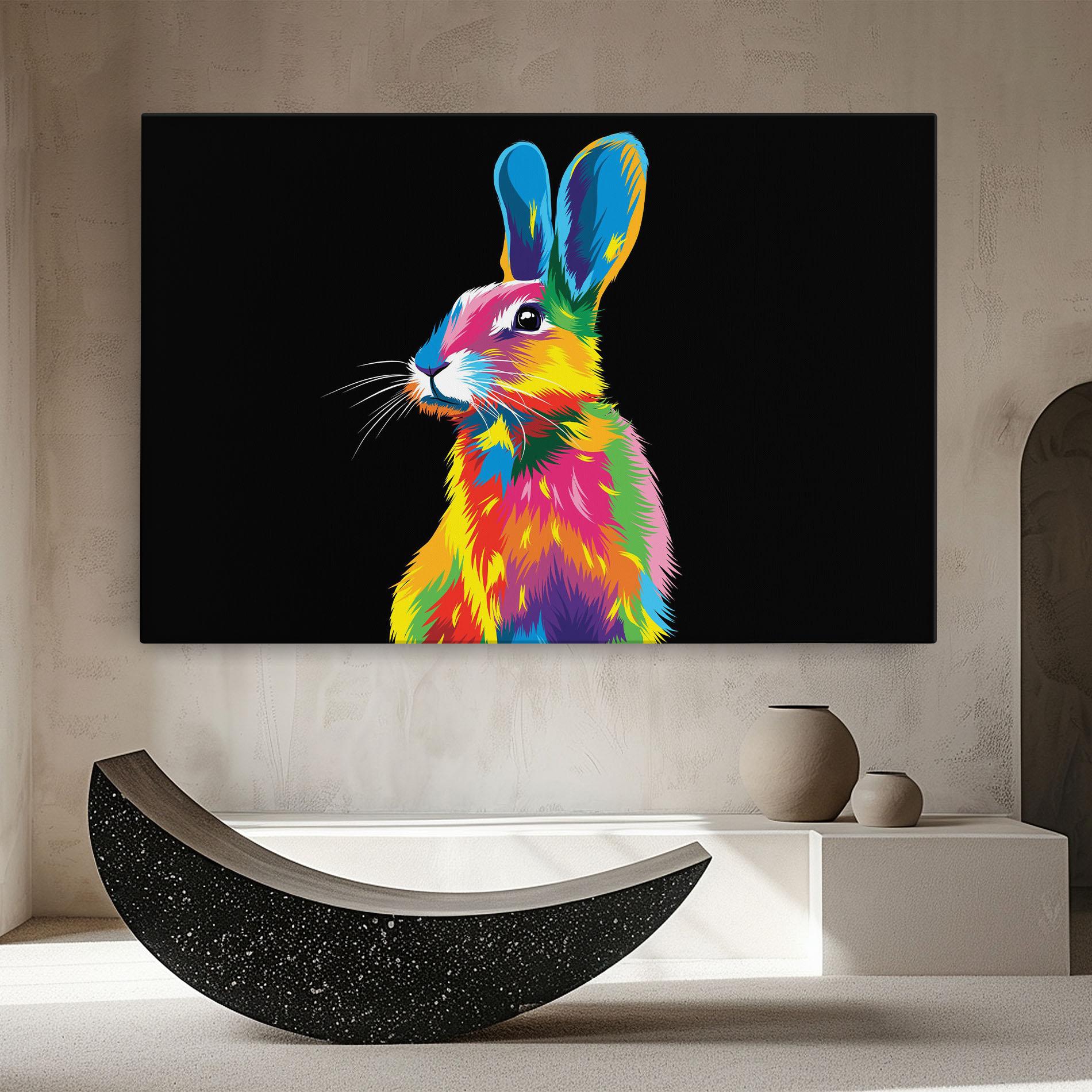 Leinwandbild Color Mix Easter mockup 8