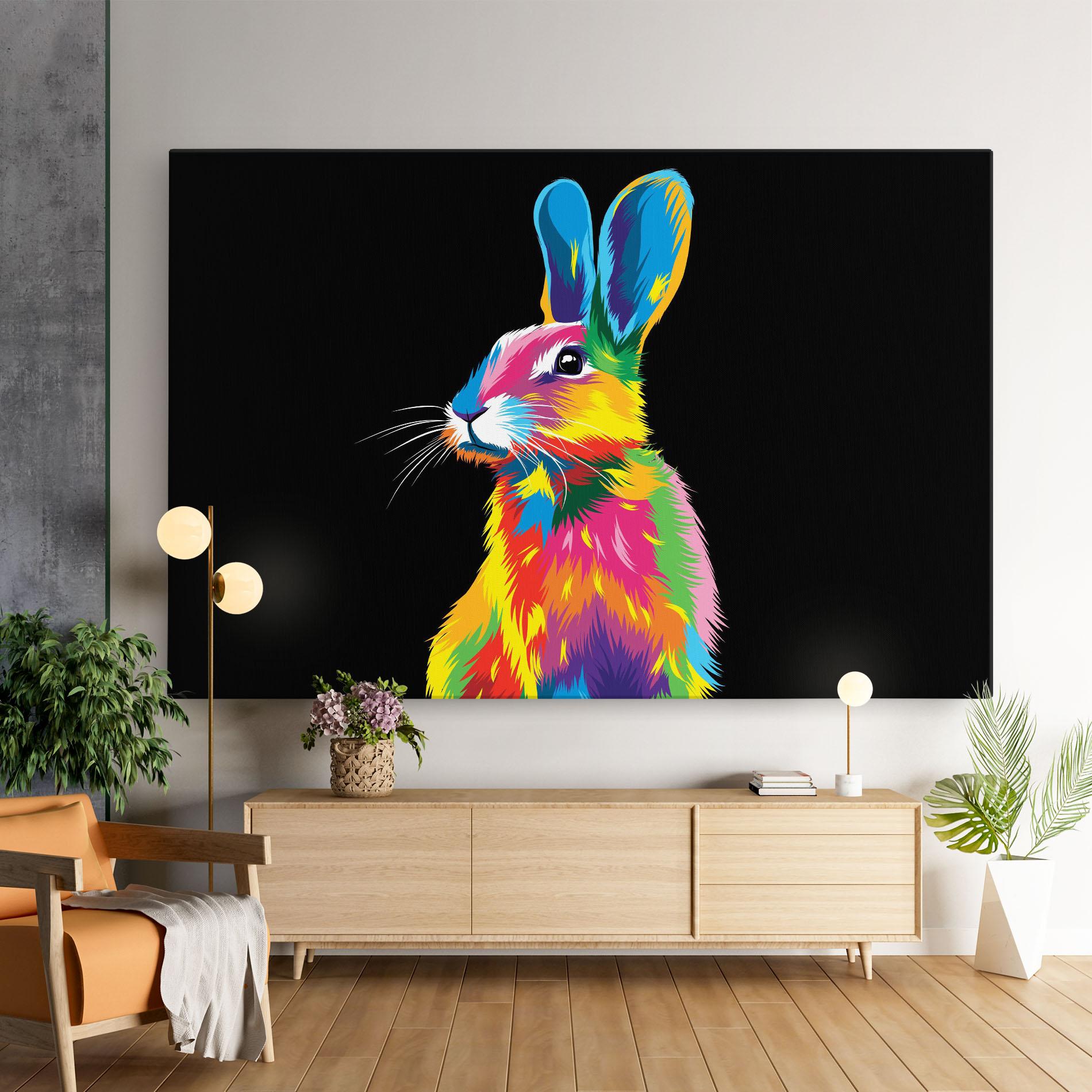 Leinwandbild Color Mix Easter mockup 9